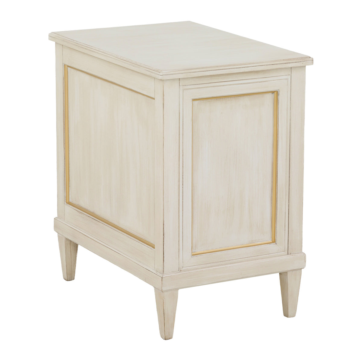 Fairfield Chair Matteo Linea Champagne Mist Three Drawer End Table Set of 2