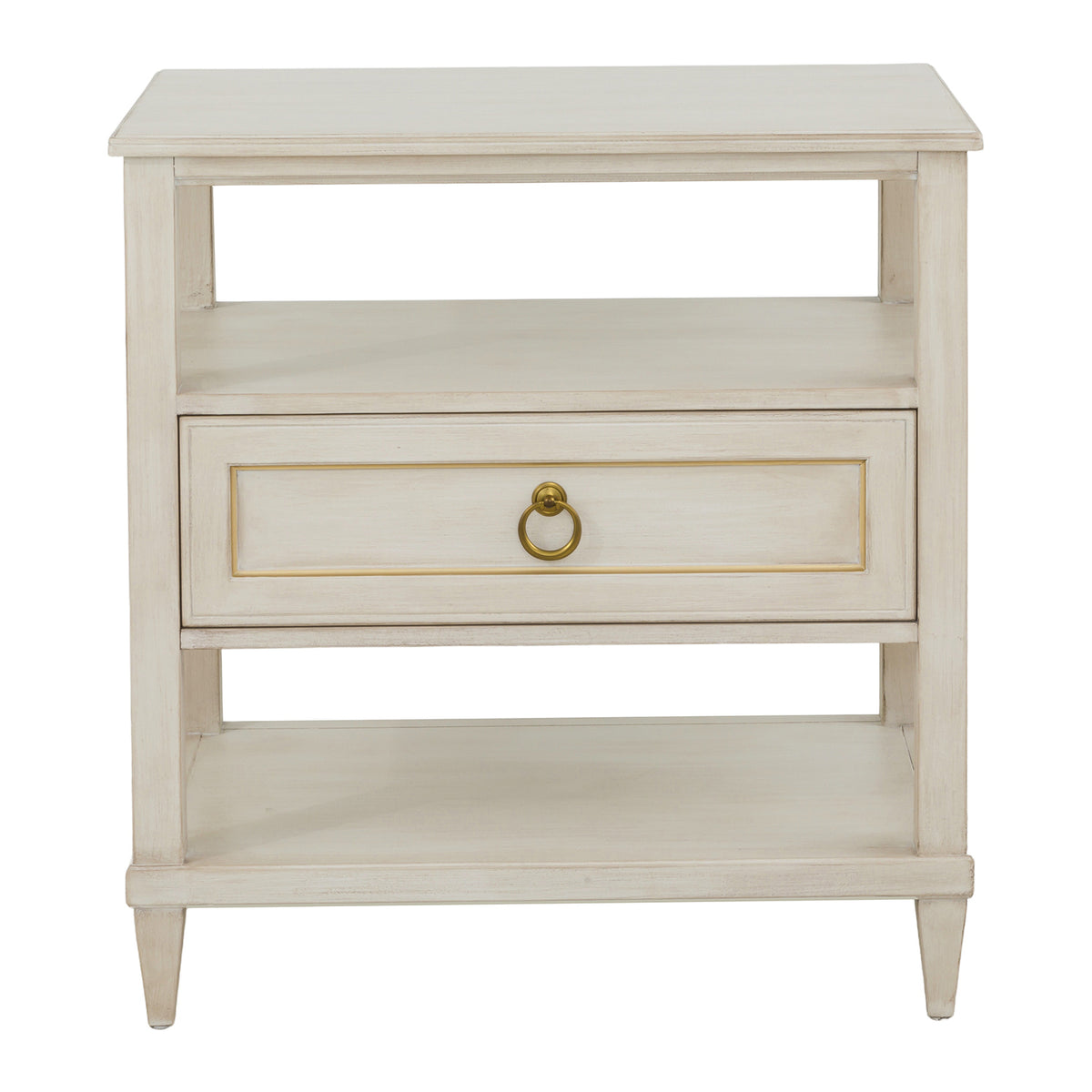 Fairfield Chair Matteo Palazzo Champagne Mist One Drawer Nightstand Set of 2