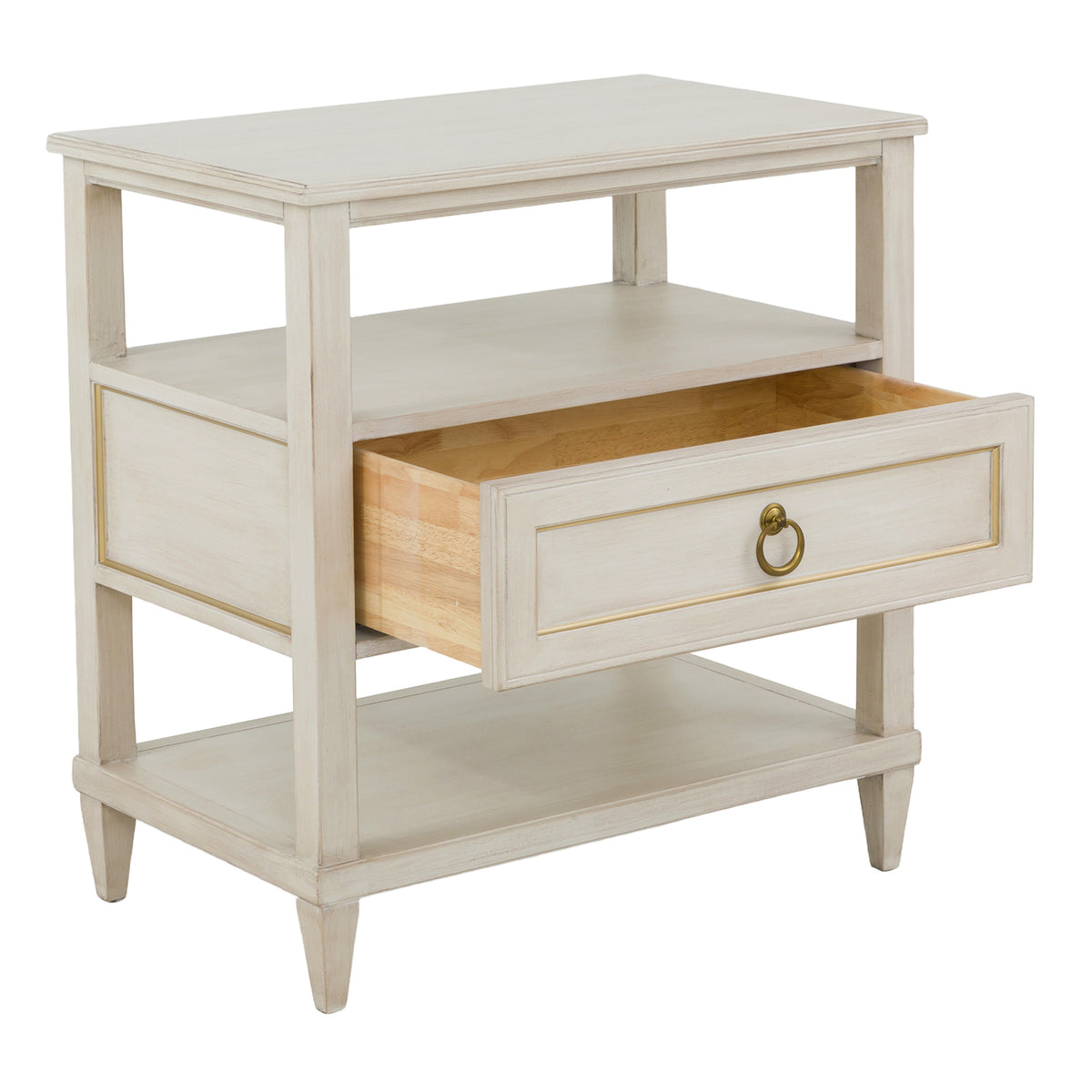Fairfield Chair Matteo Palazzo Champagne Mist One Drawer Nightstand Set of 2