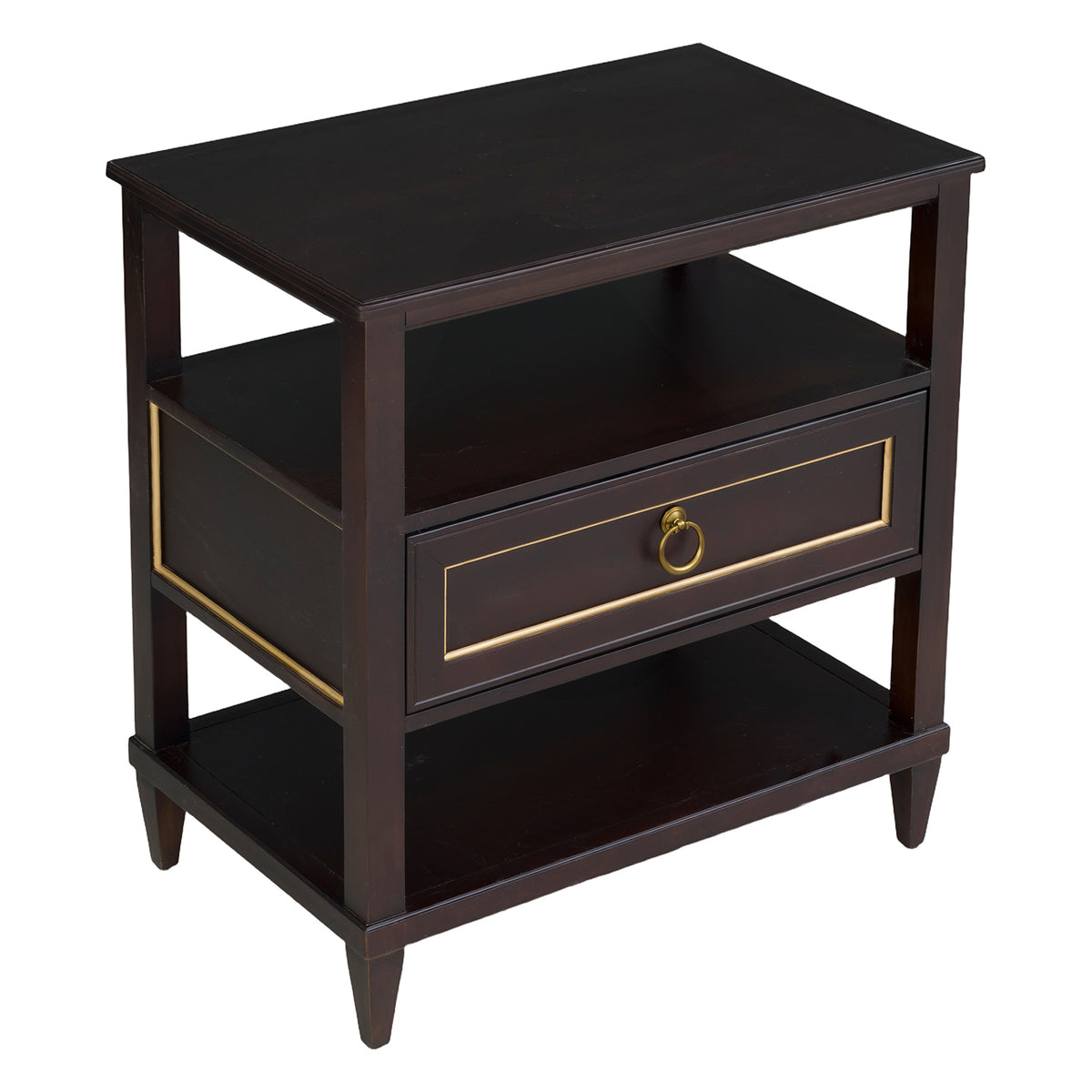 Fairfield Chair Matteo Palazzo Cafe Mocha One Drawer Nightstand Set of 2