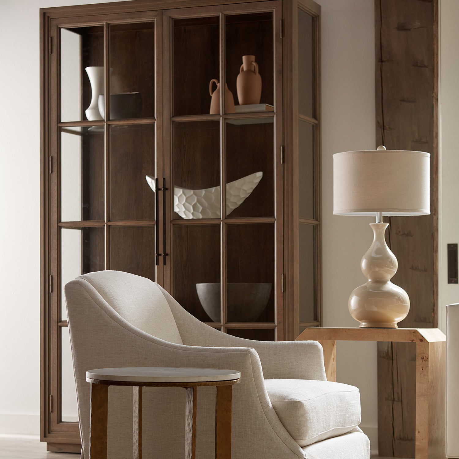 Fairfield Chair Everett Curio Cabinet — view 4