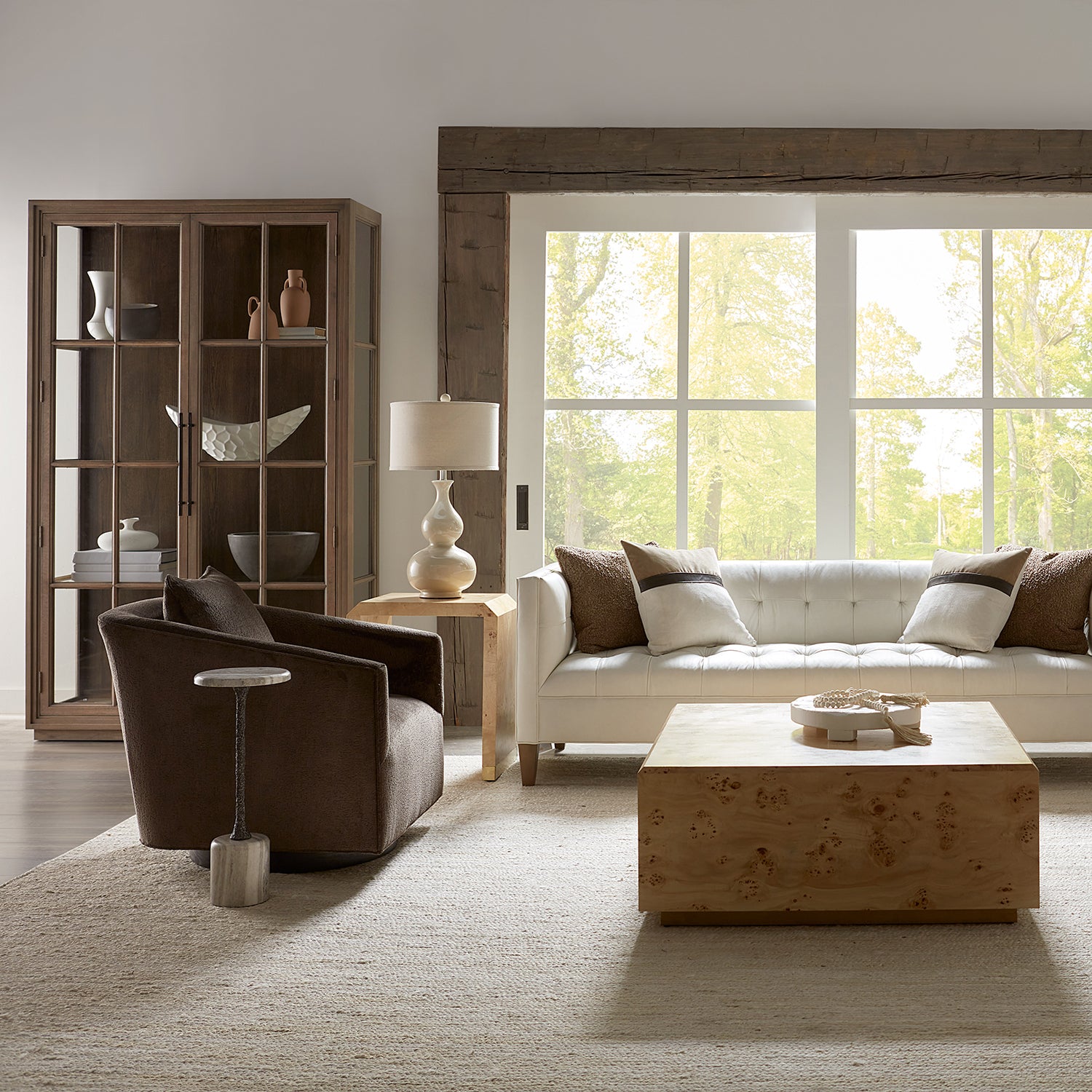 Fairfield Chair Everett Curio Cabinet — view 5