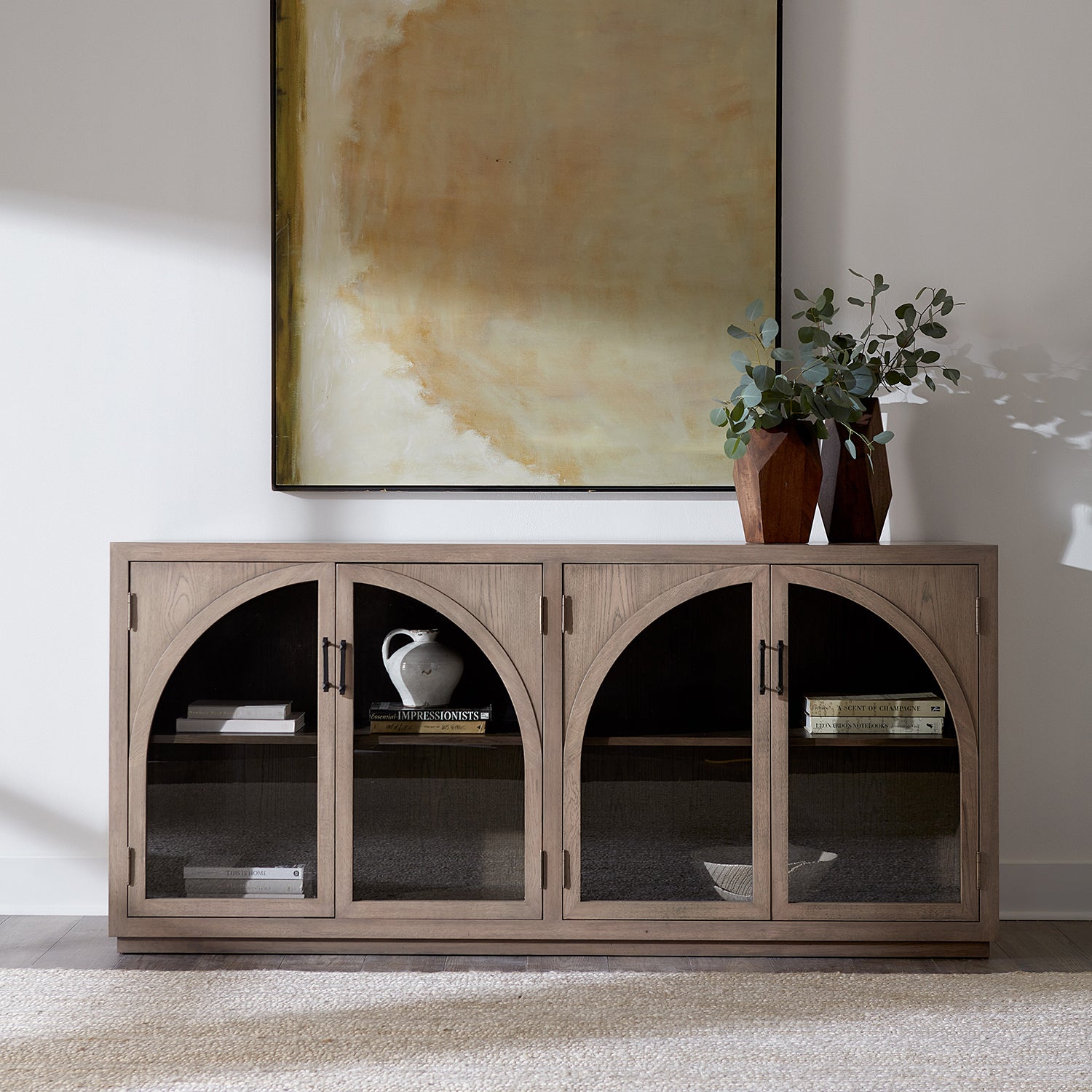 Fairfield Chair Everett Arch Credenza — view 9