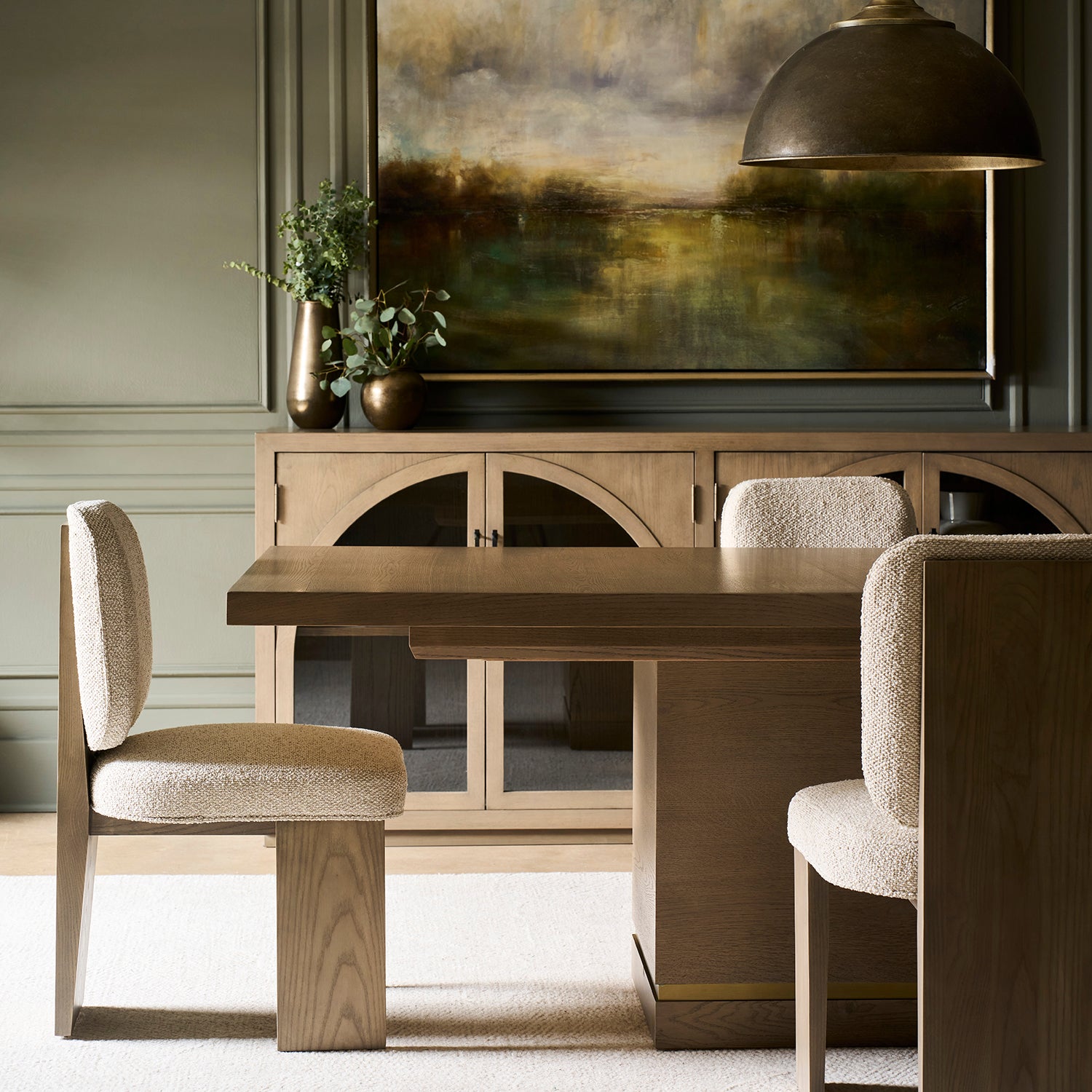 Fairfield Chair Everett Arch Credenza — view 7