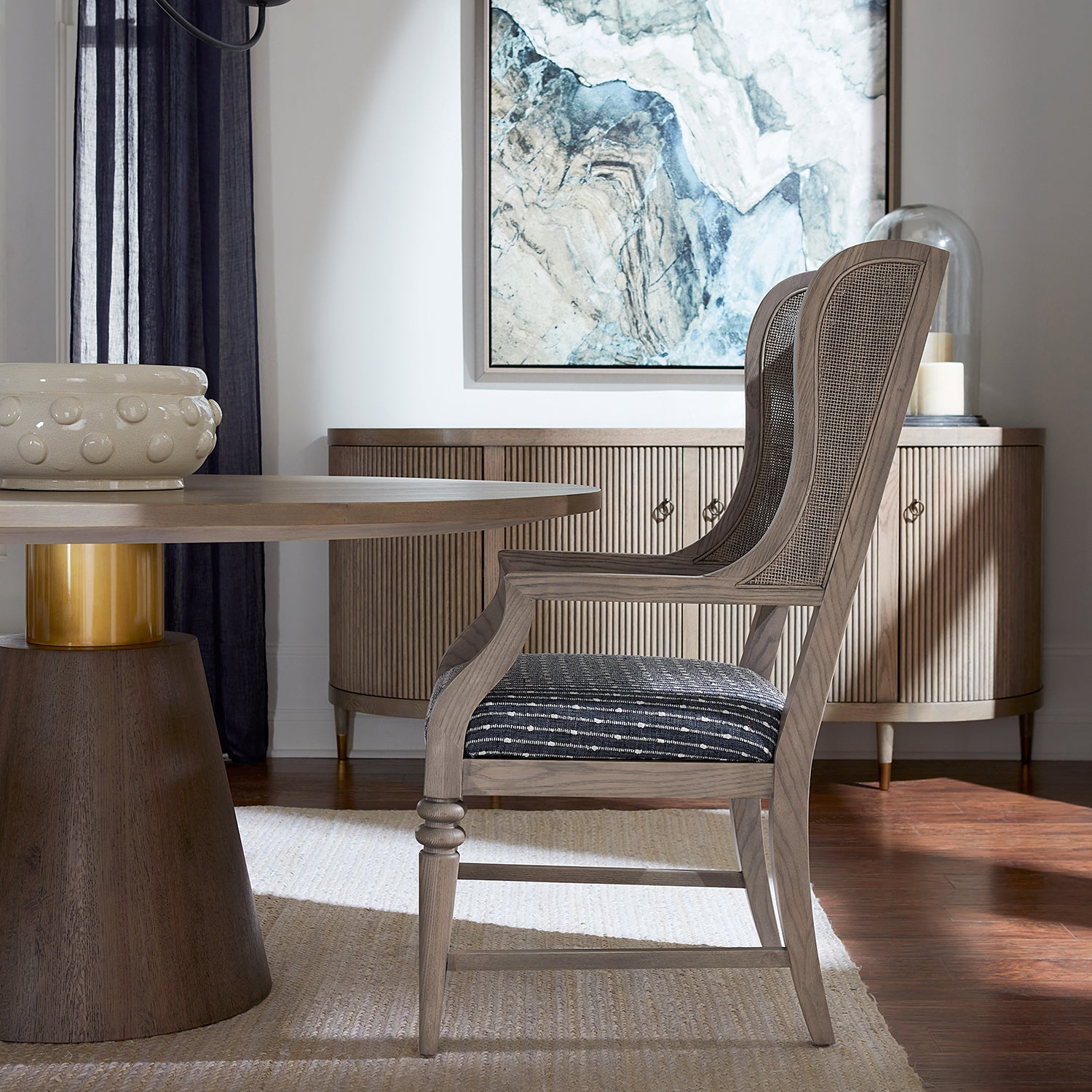Everett Dining Table full product view