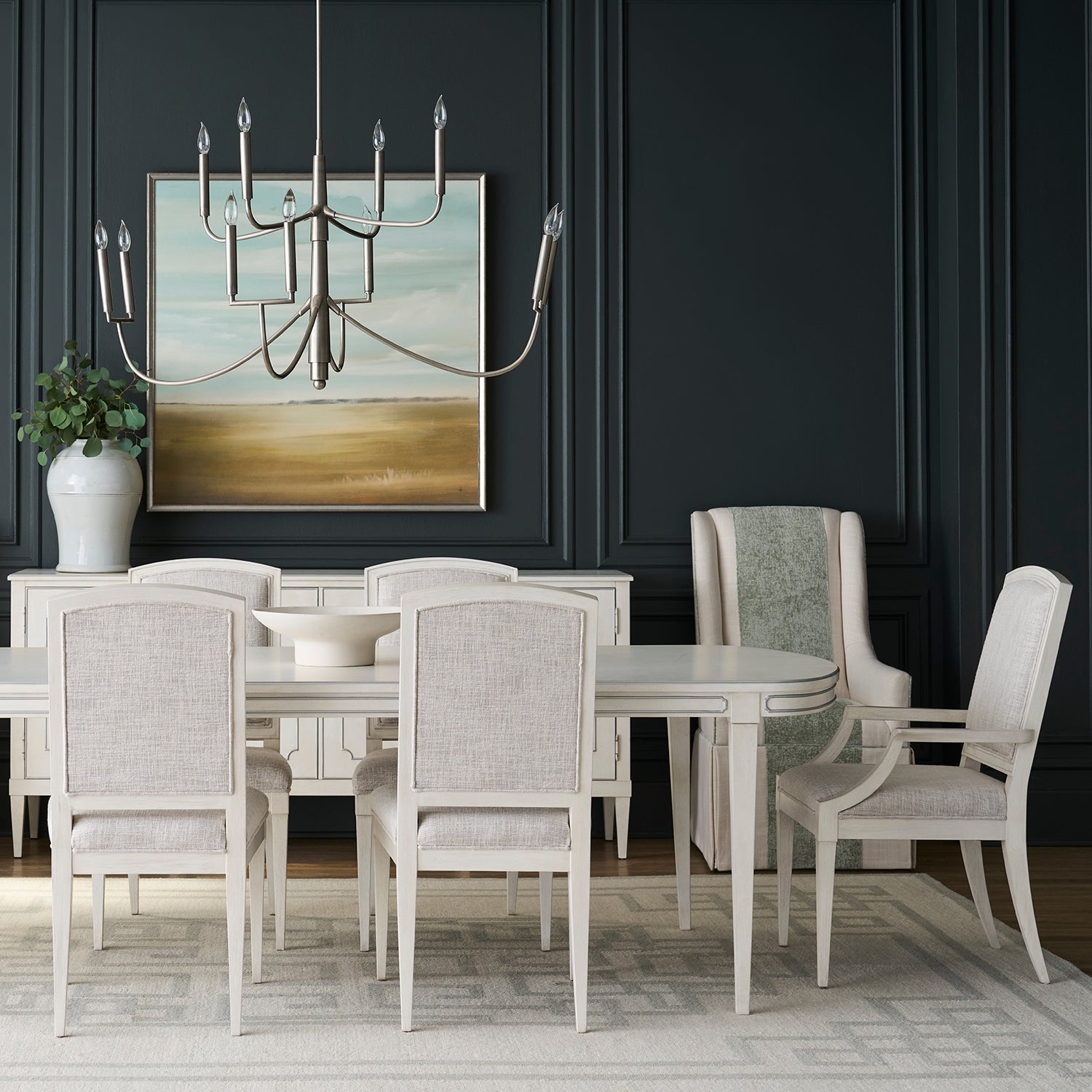 Fairfield Chair Camille Limestone Side Chair Set of 2 — view 2