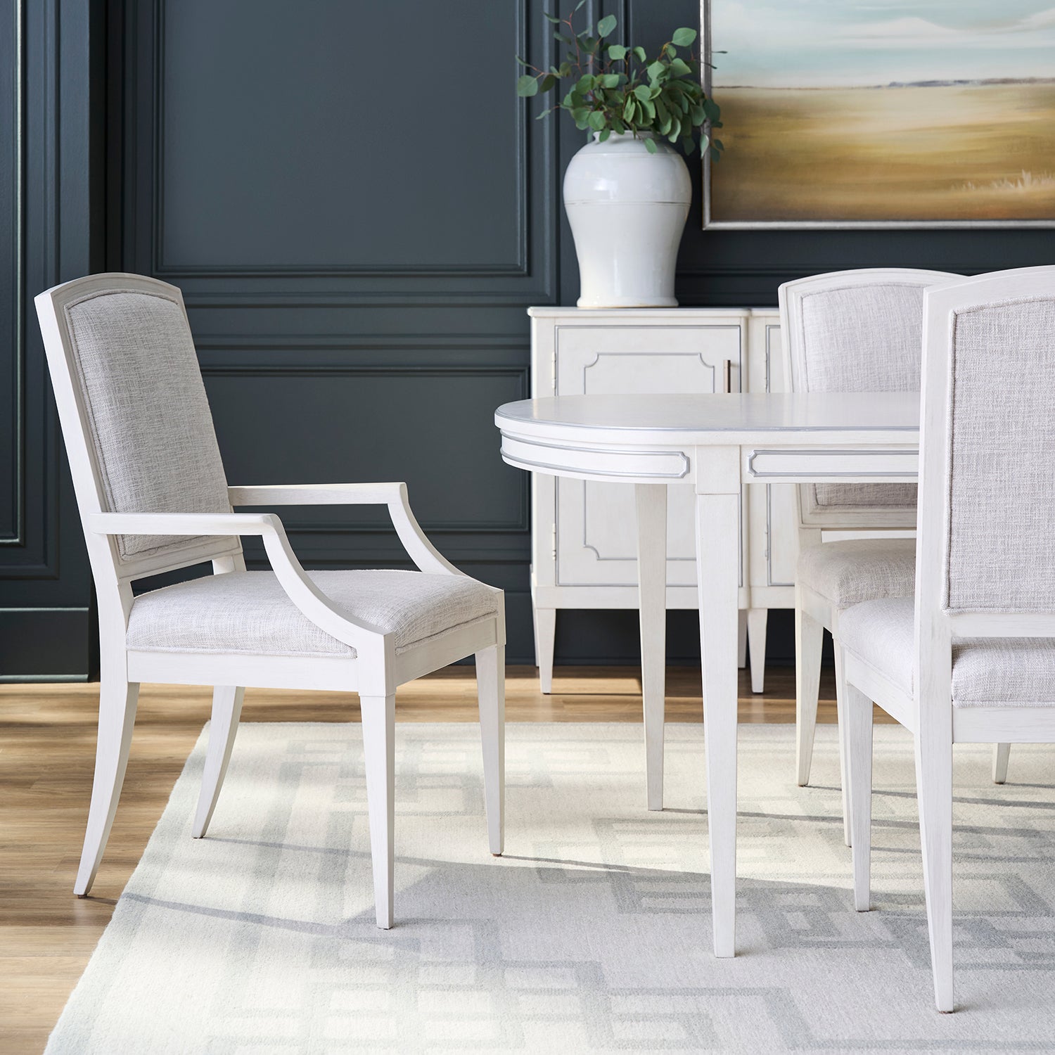 Fairfield Chair Camille Limestone Side Chair Set of 2 — view 4