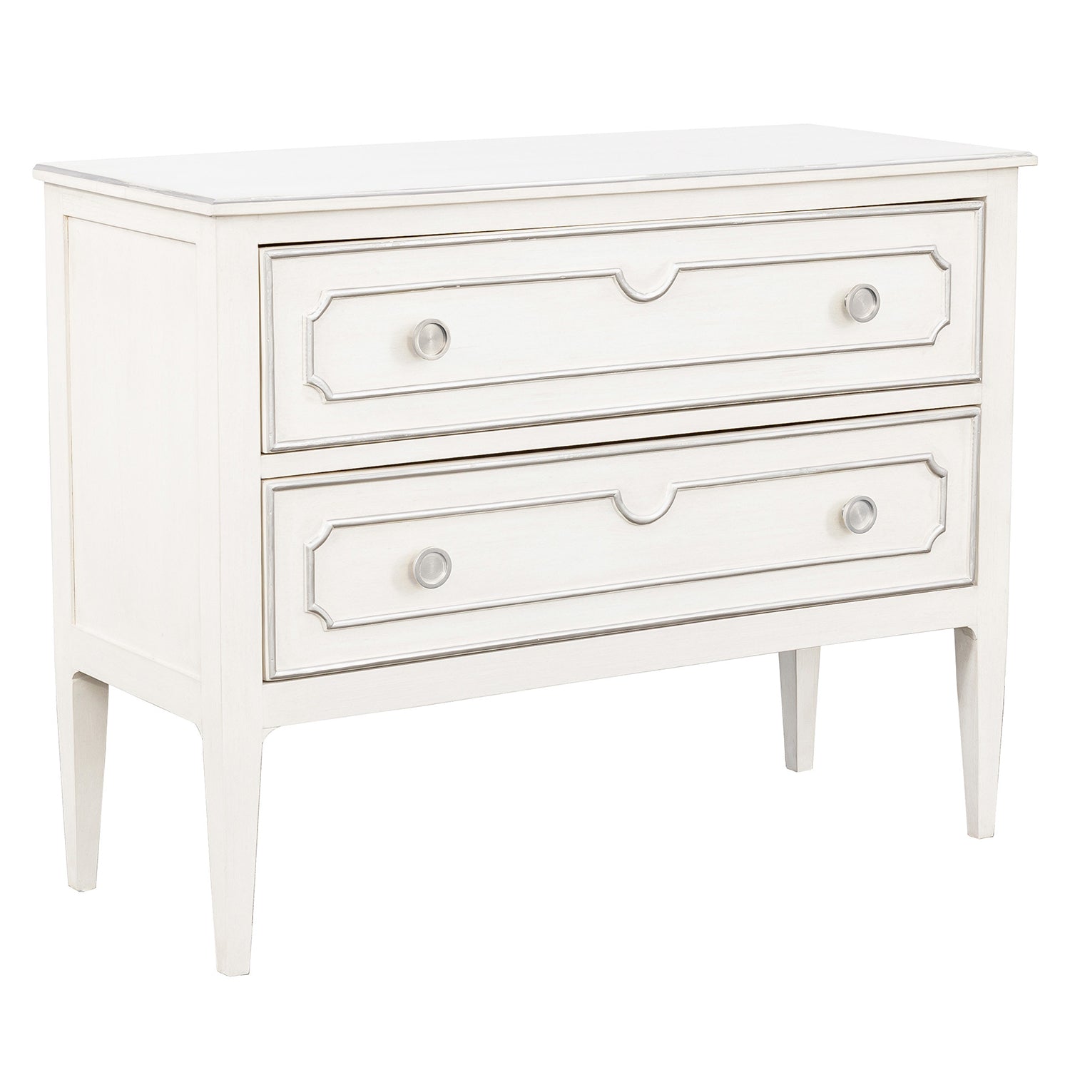 Fairfield Chair Camille Pewter Chest — view 1
