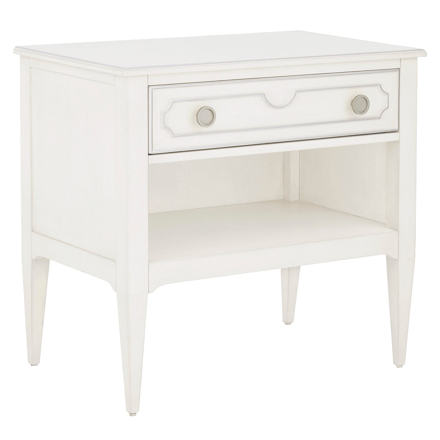 Fairfield Chair Camille Pewter Nightstand Set of 2 — view 1
