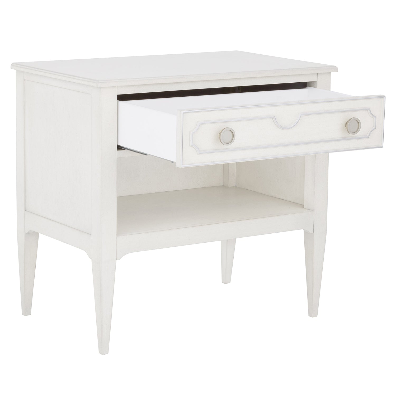 Fairfield Chair Camille Pewter Nightstand Set of 2 — view 3