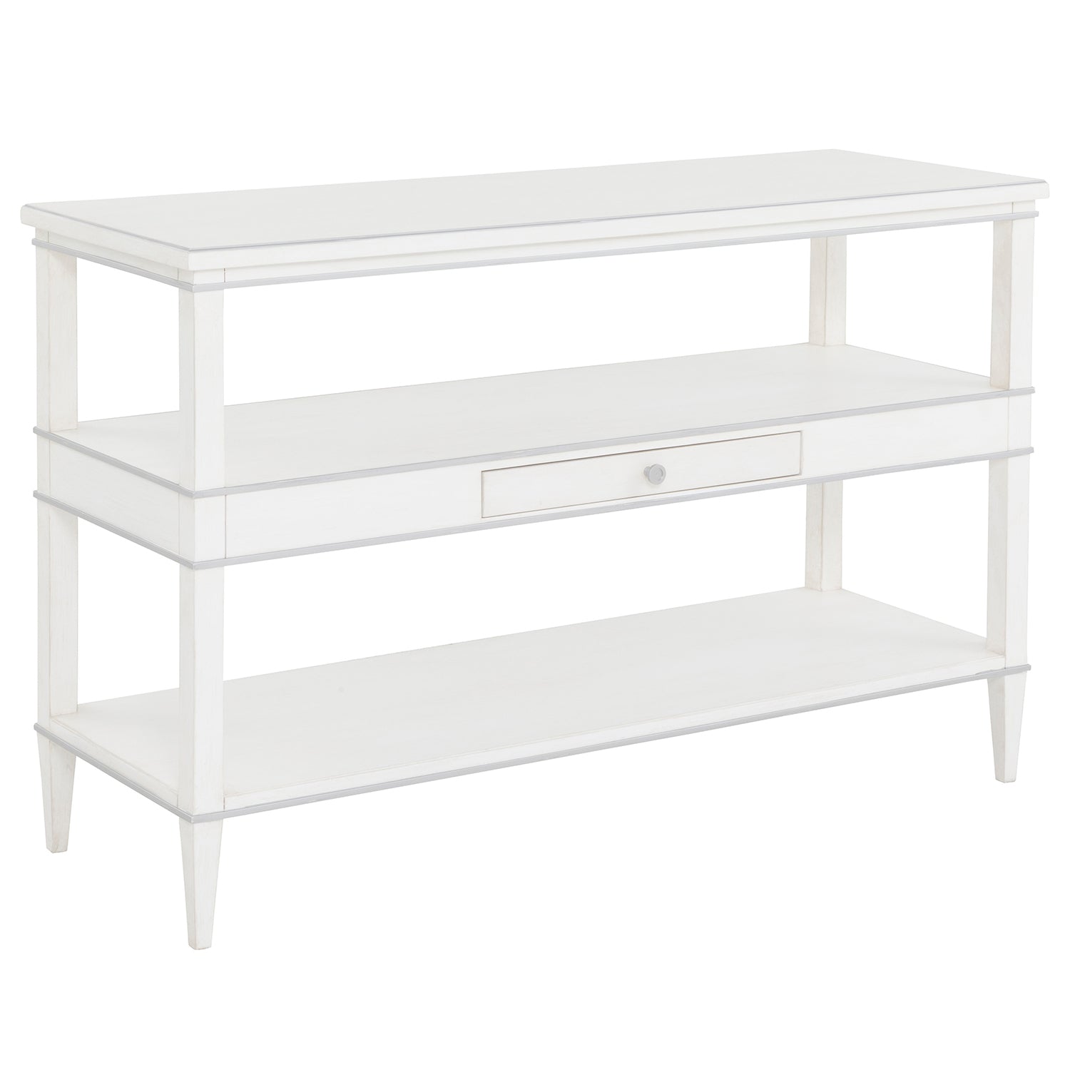 Fairfield Chair Camille Pewter Console Table — view 1