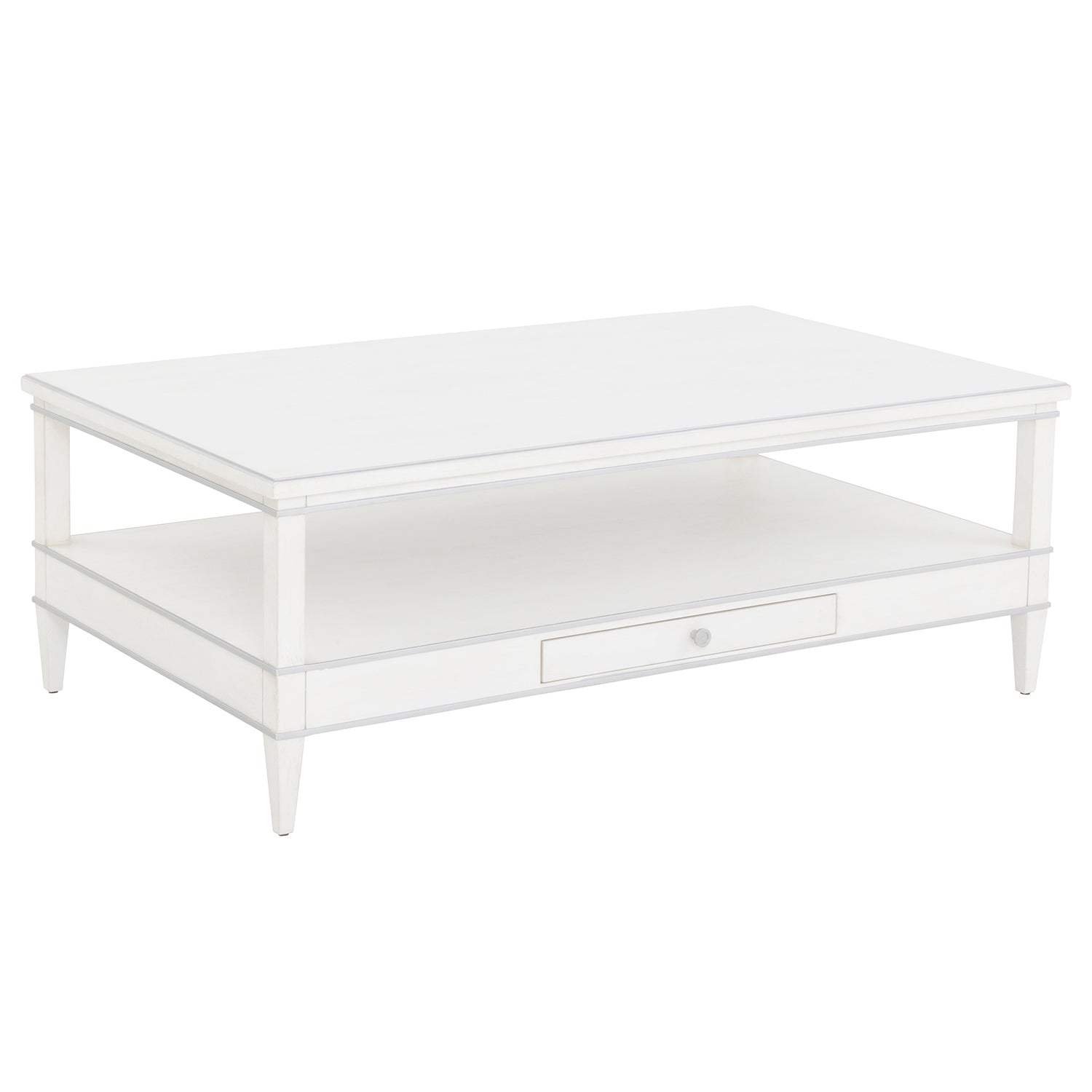 Fairfield Chair Camille Pewter Cocktail Table — view 1