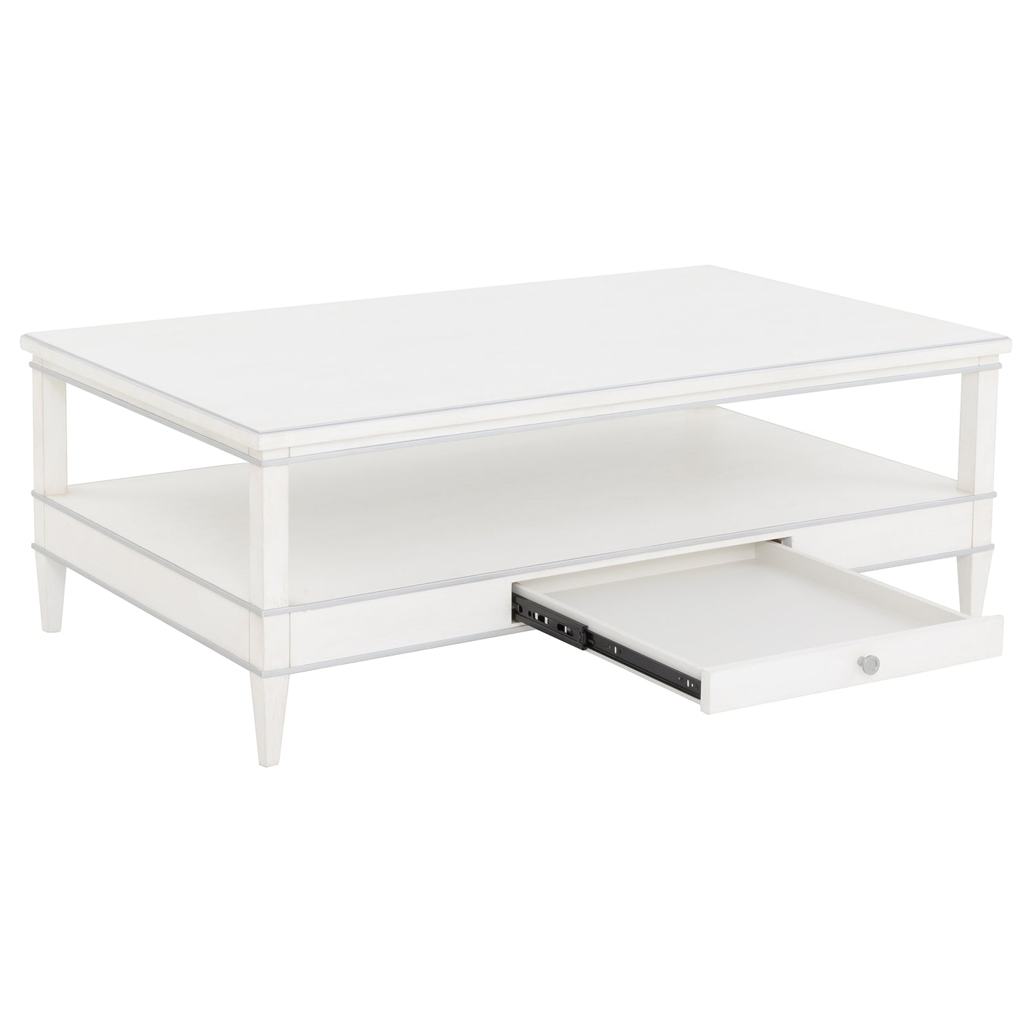 Fairfield Chair Camille Pewter Cocktail Table — view 3