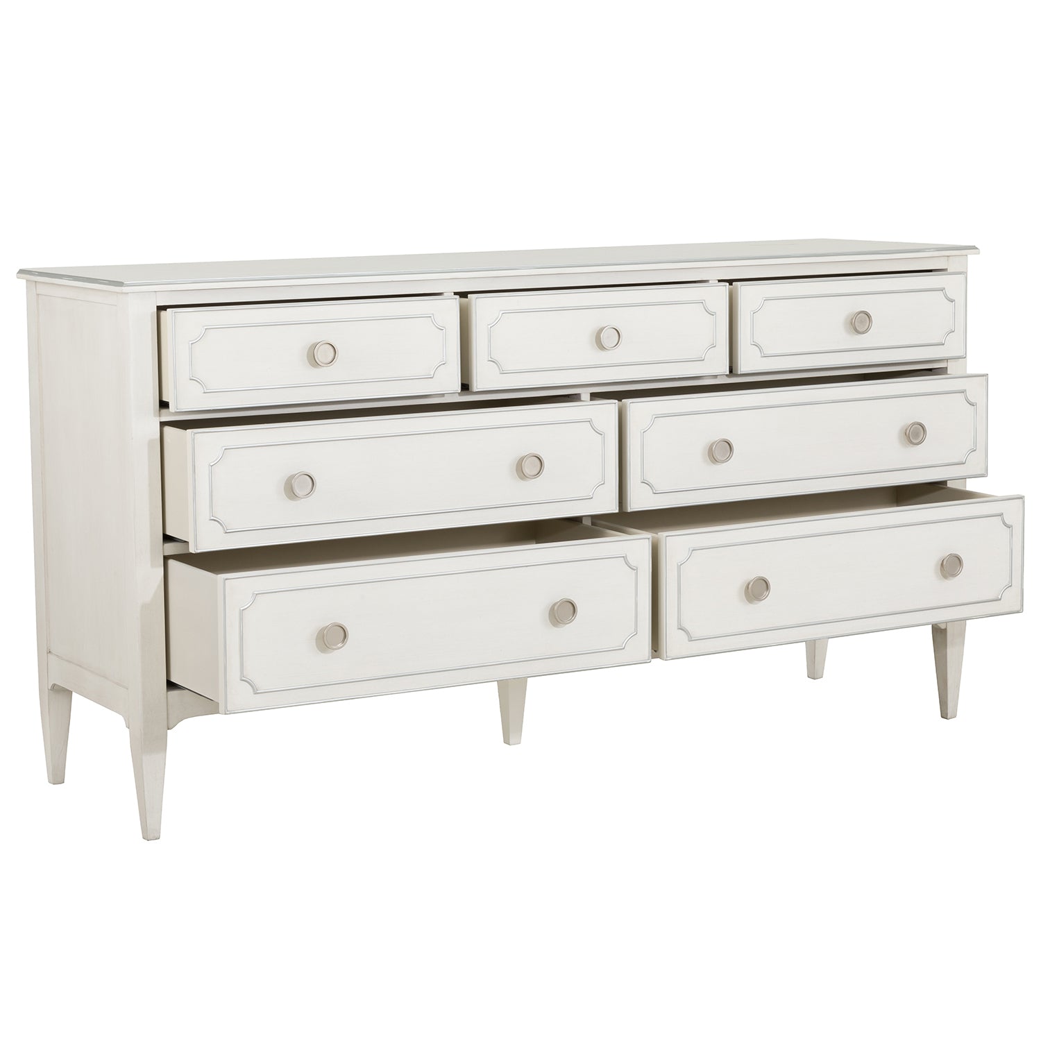 Fairfield Chair Camille Pewter Dresser — view 3