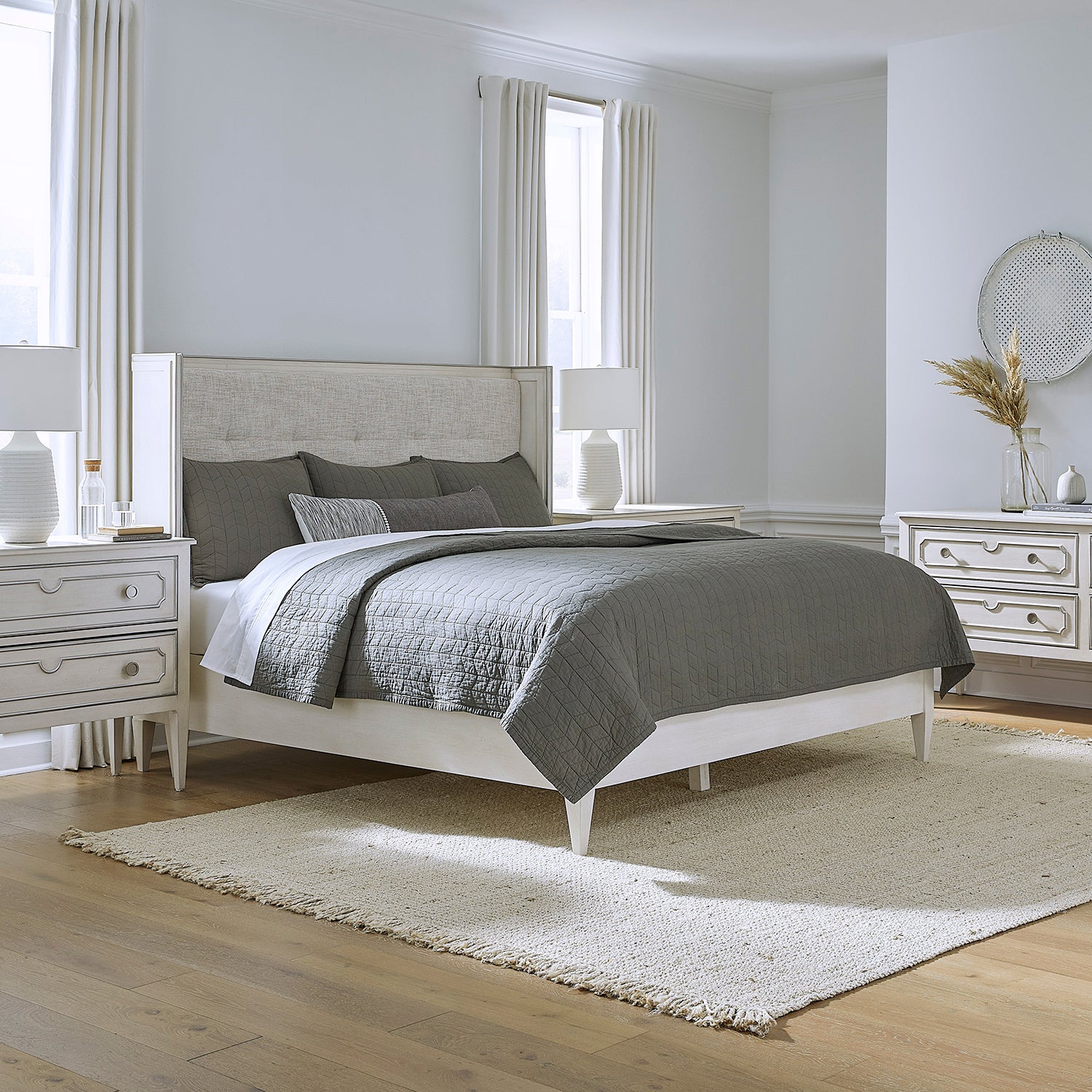 Fairfield Chair Camille Pewter Bed — view 3