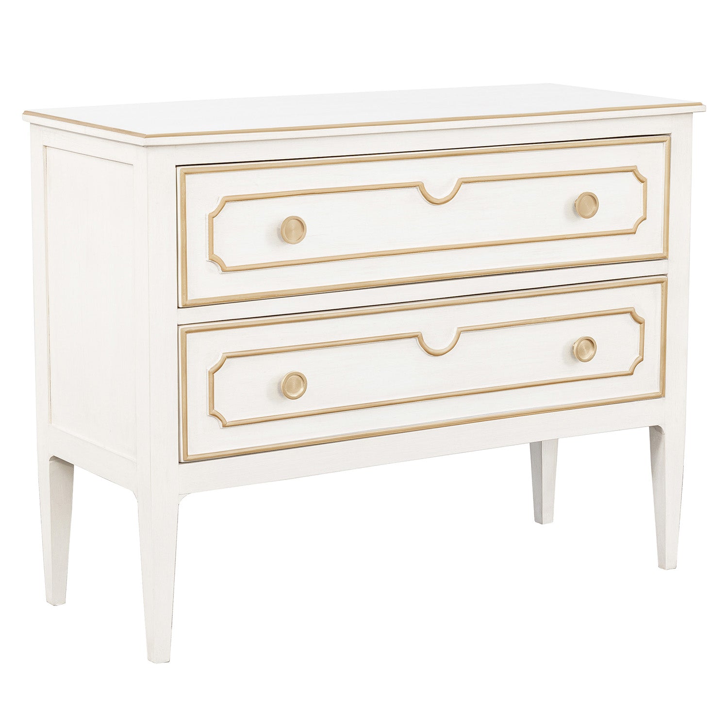 Fairfield Chair Camille Gold Chest — view 1