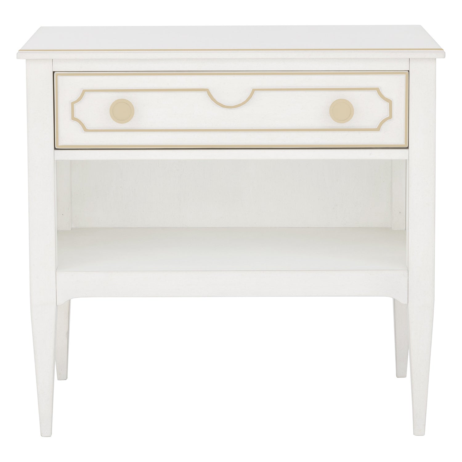 Fairfield Chair Camille Gold Nightstand Set of 2 — view 3