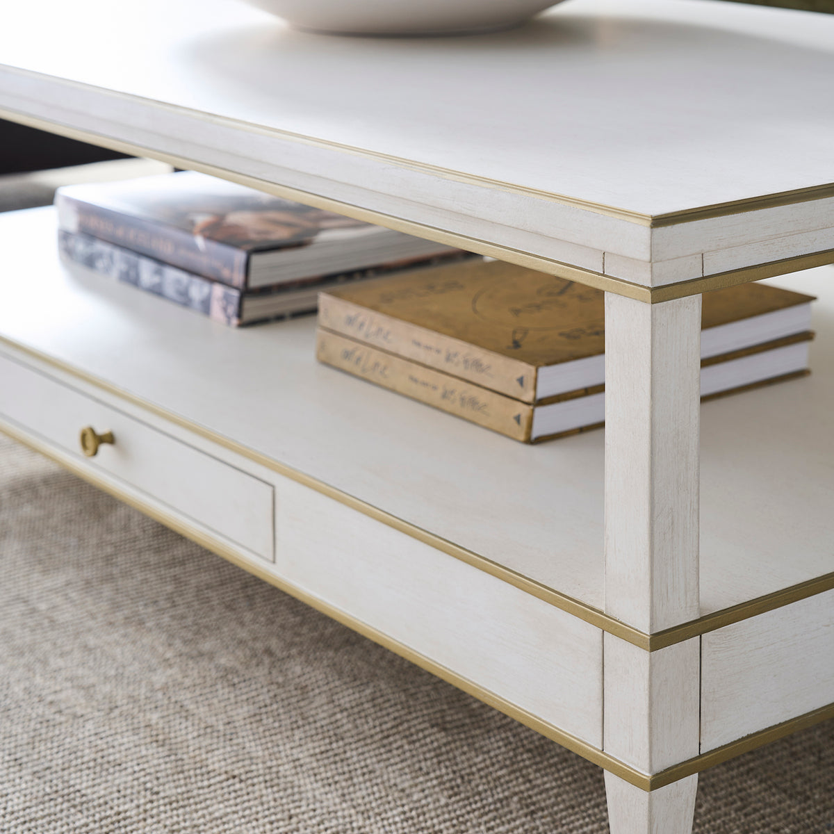 Fairfield Chair Camille Gold Cocktail Table