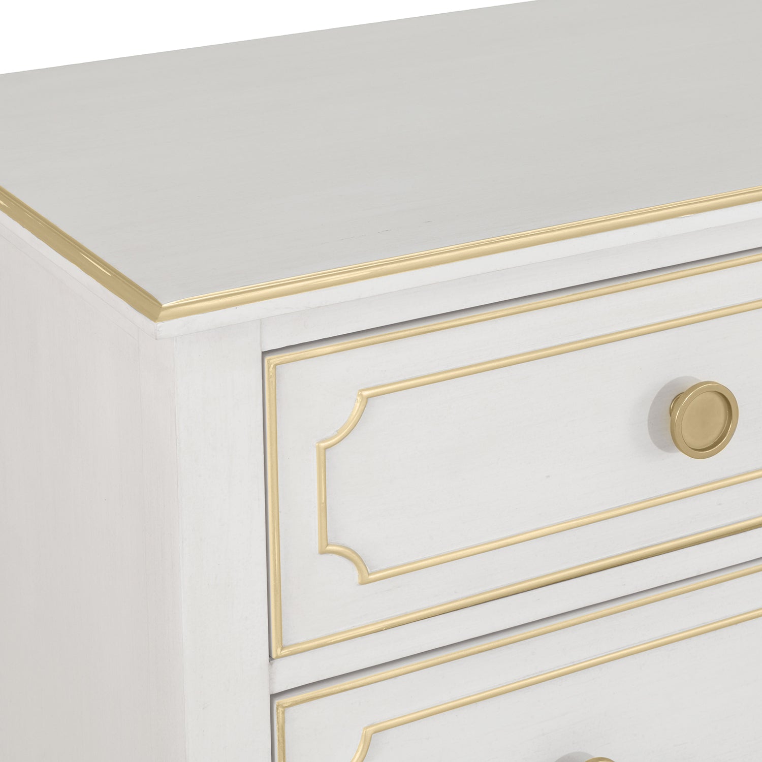 Fairfield Chair Camille Gold Dresser — view 6