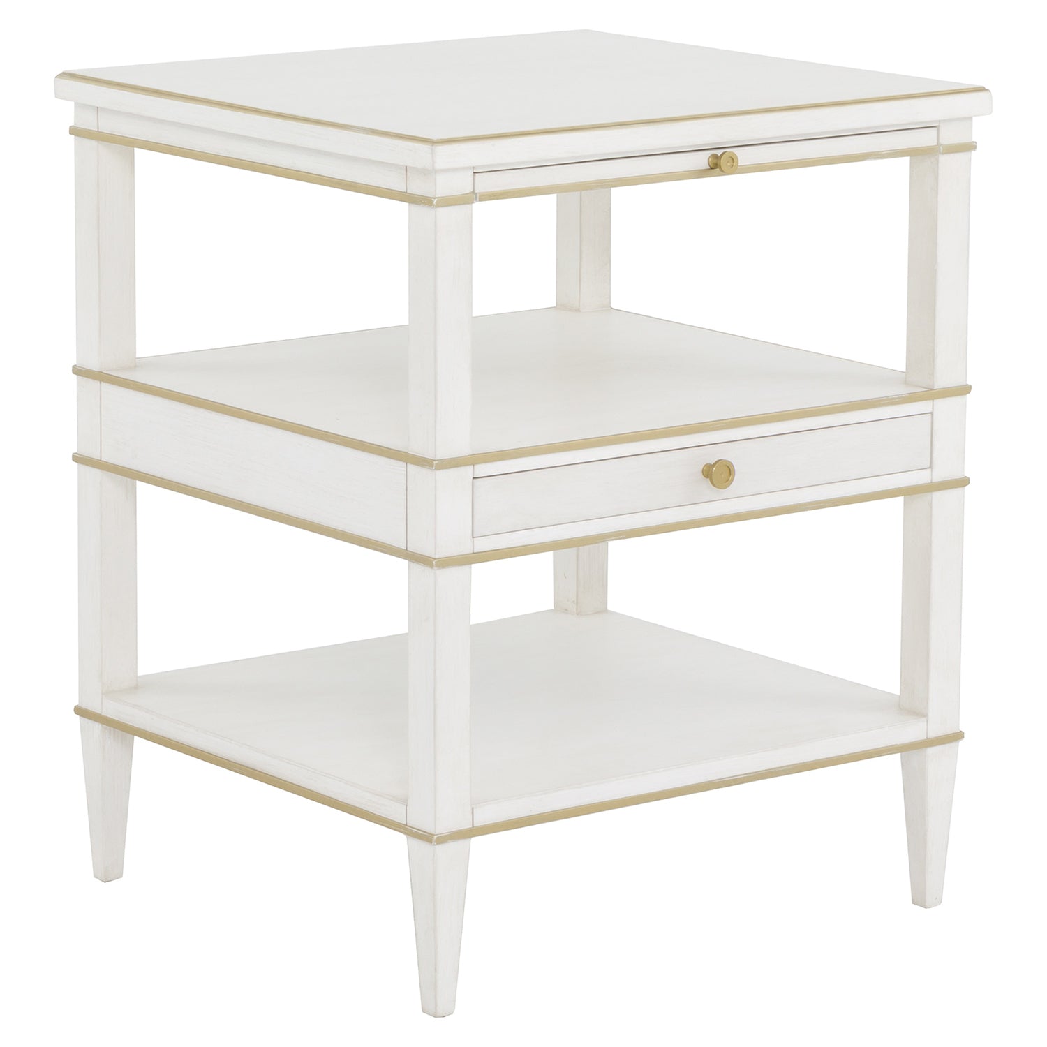 Fairfield Chair Camille Gold End Table Set of 2 — view 1