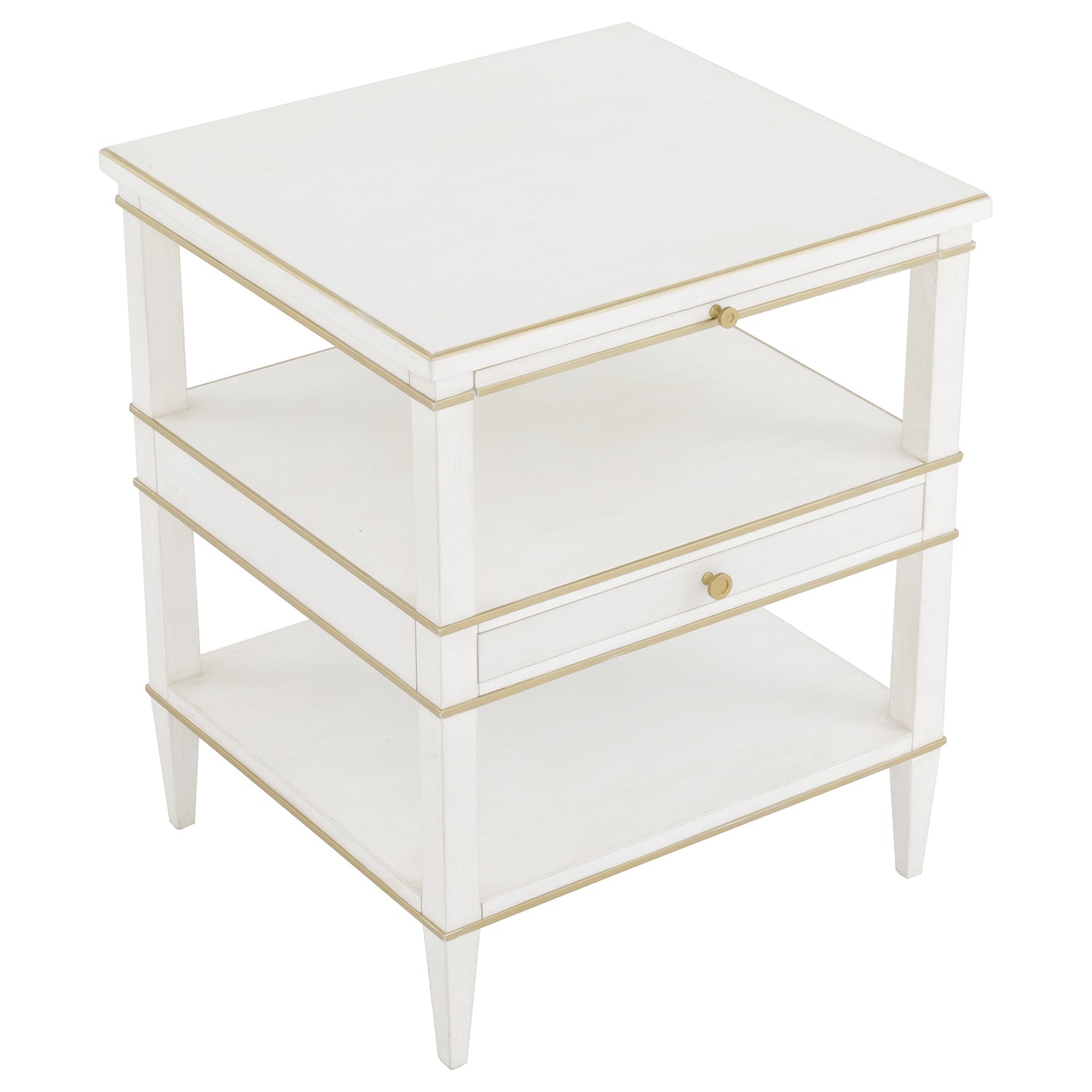 Fairfield Chair Camille Gold End Table Set of 2 — view 3