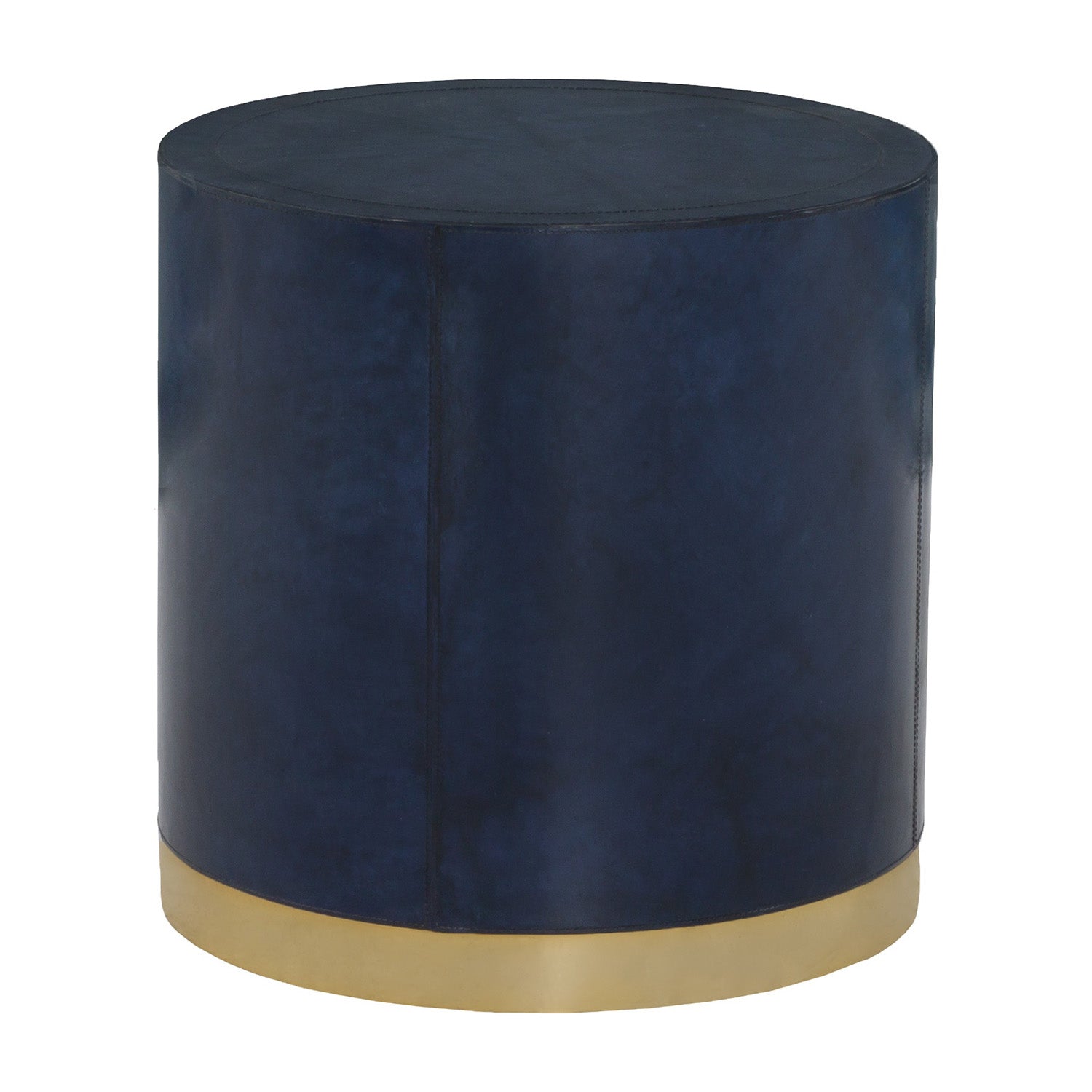 Fairfield Chair Harper Laether Round End Table