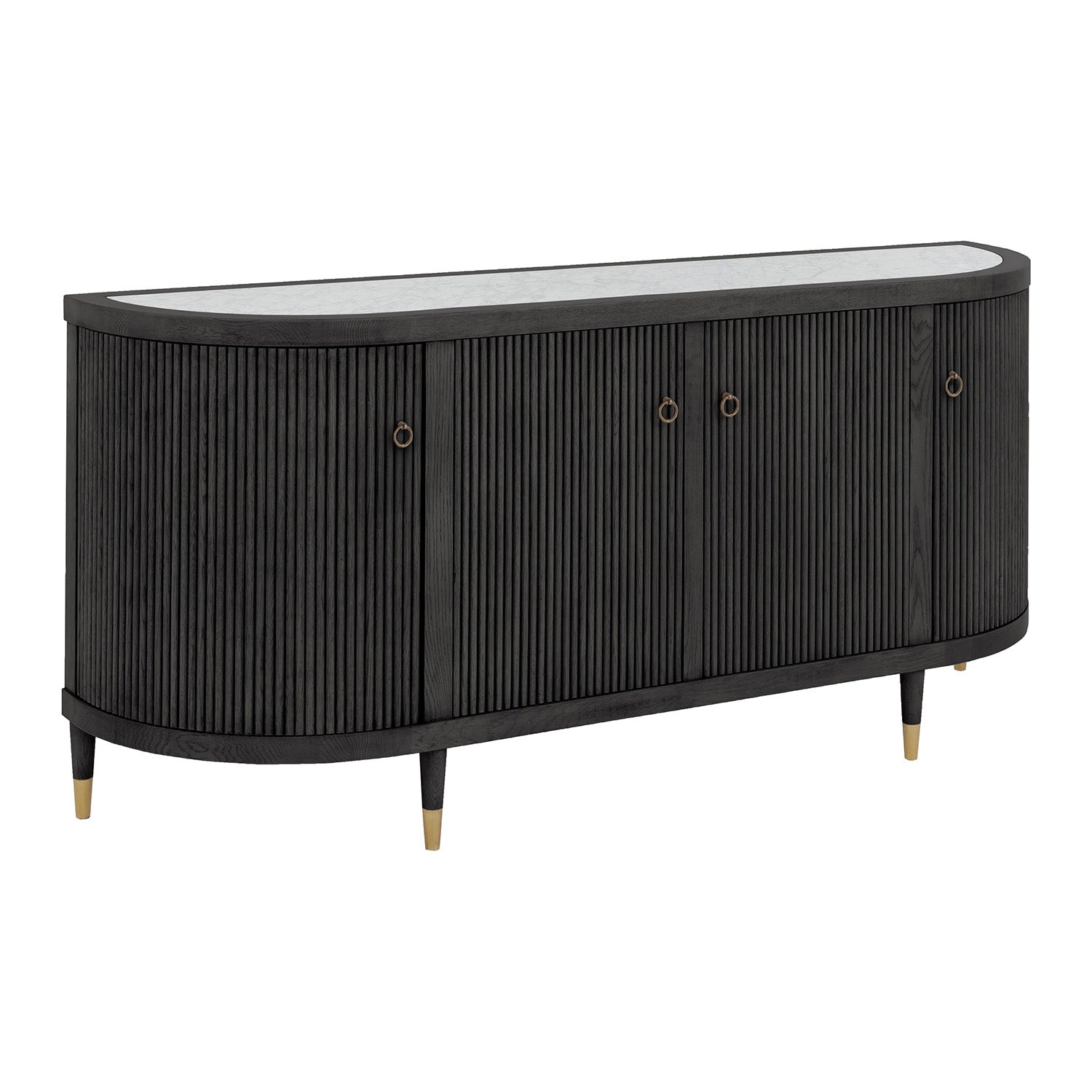 Fairfield Chair Everett Charcoal Credenza