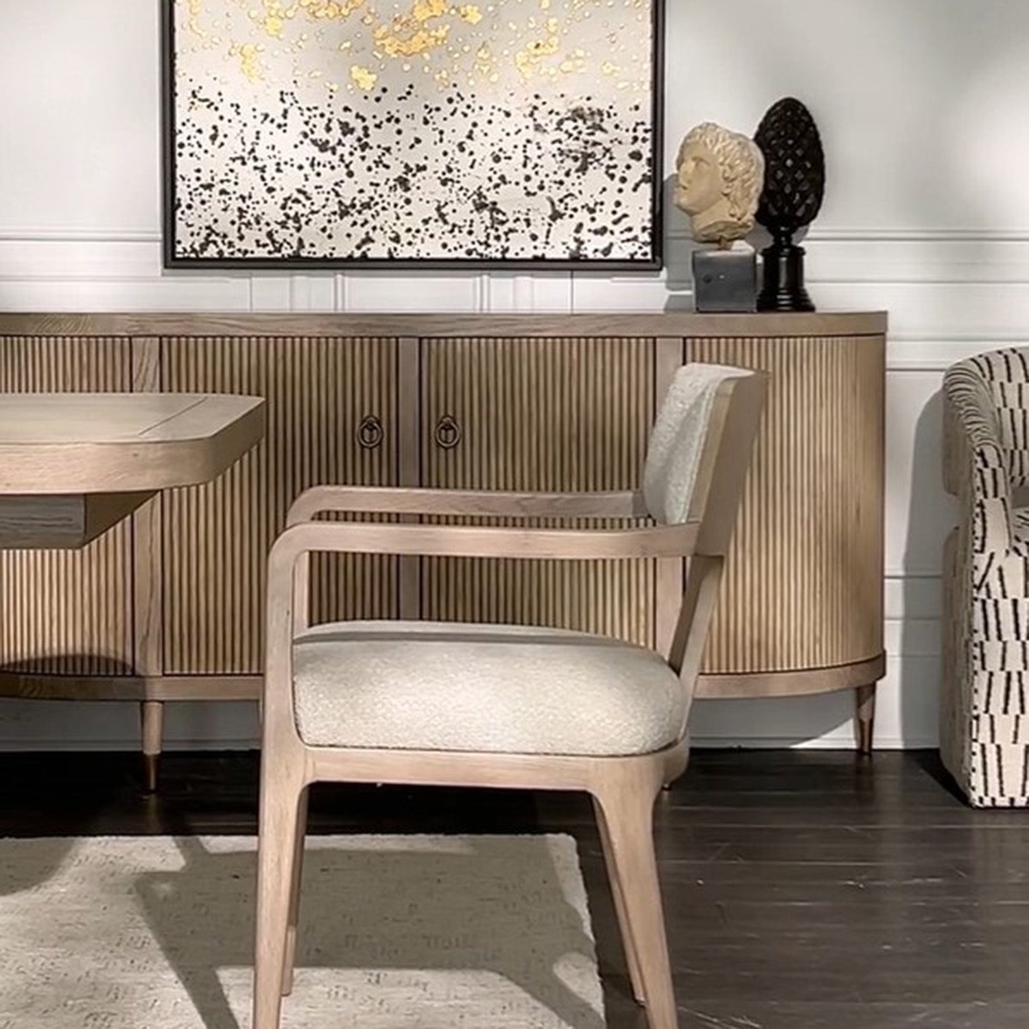 Fairfield Chair Everett Marble Credenza