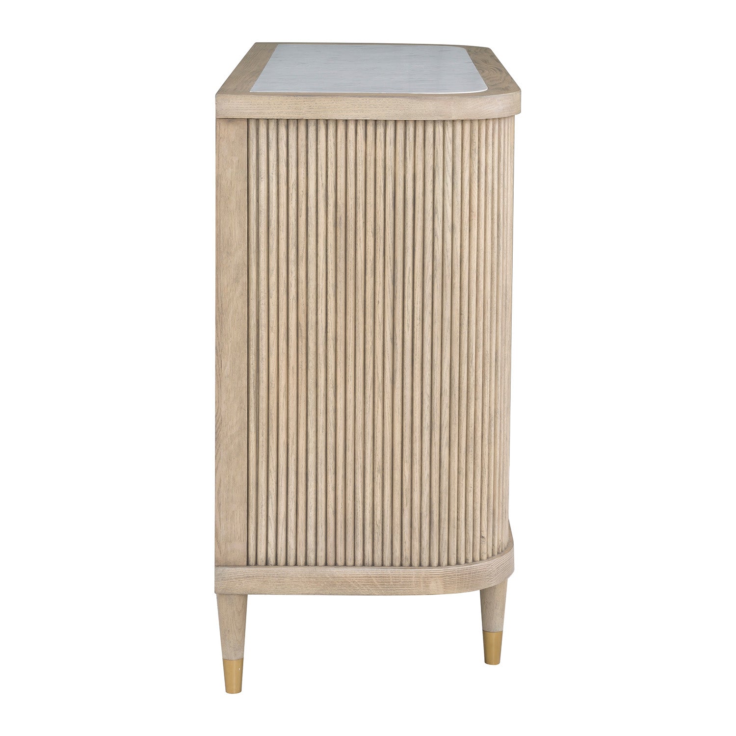 Fairfield Chair Everett Biscotti Demilune Credenza