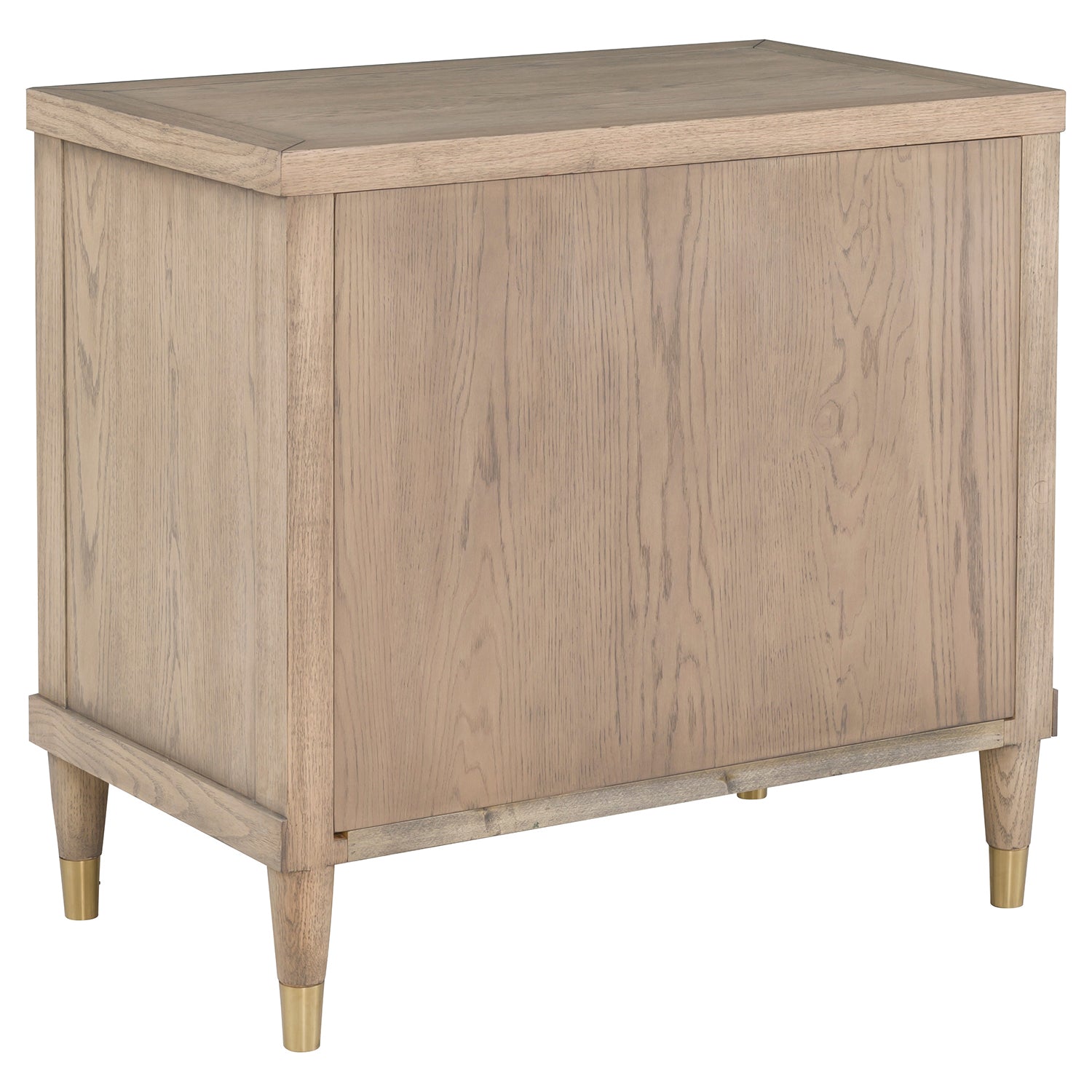 Everett Biscotti Nightstand Set of 2 design detail