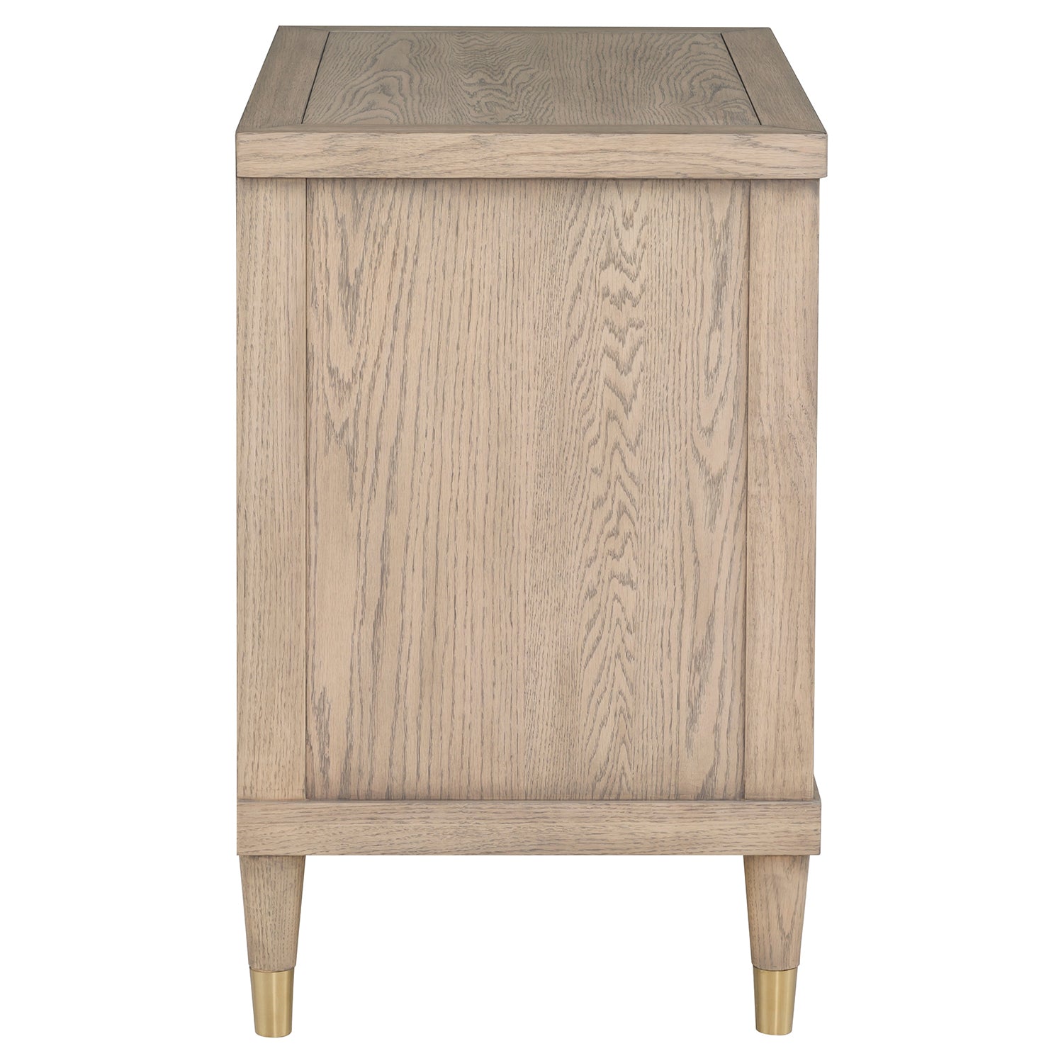 Everett Biscotti Nightstand Set of 2 full product view