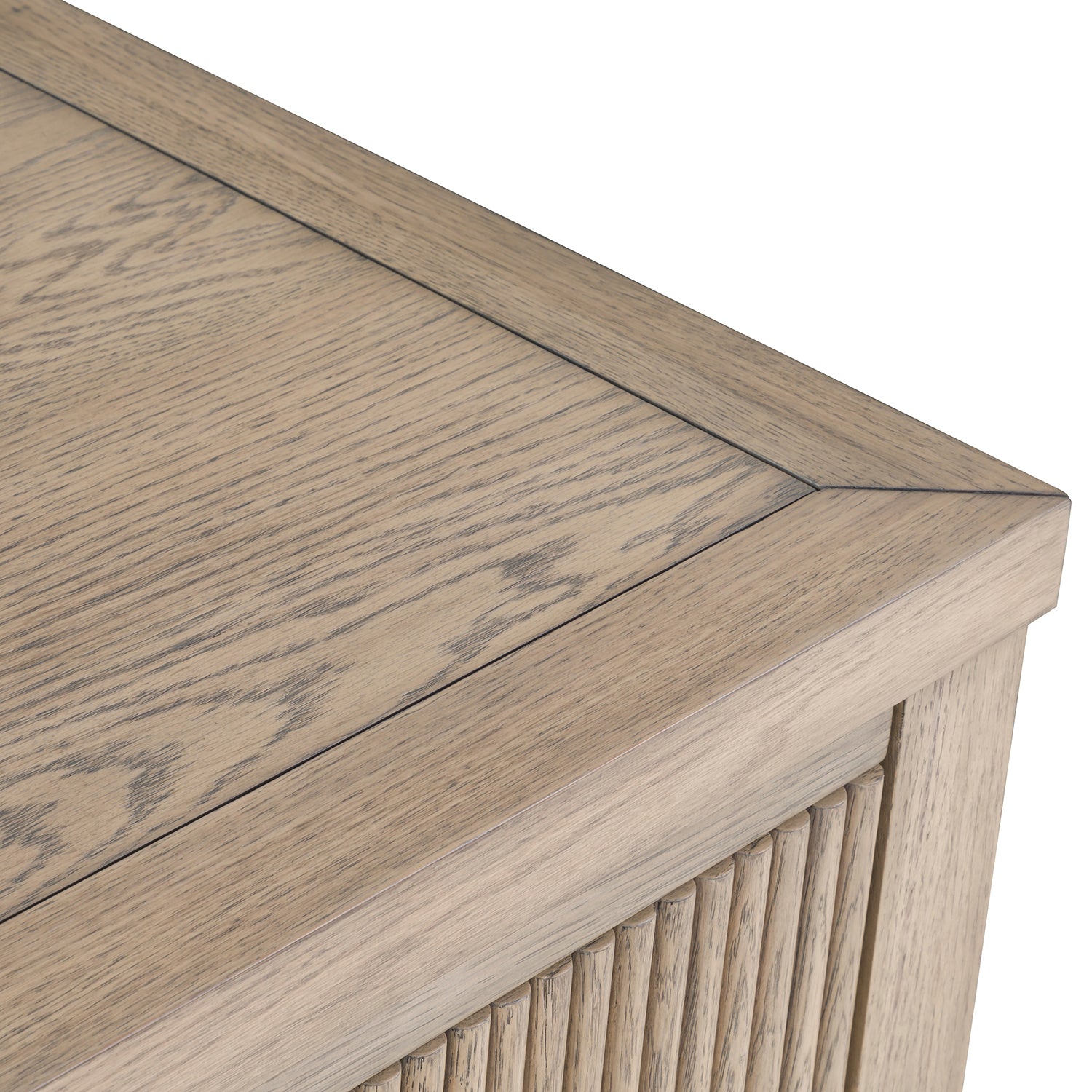 Everett Biscotti Nightstand Set of 2 surface detail