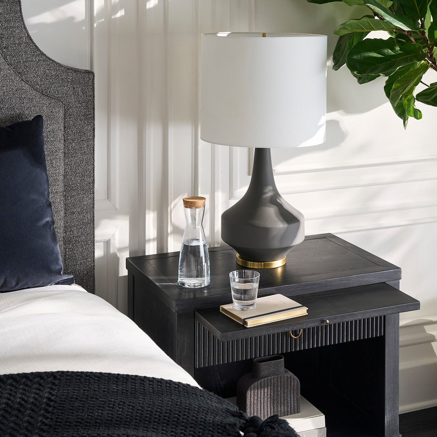 Fairfield Chair Everett One Drawer Rectangular Nightstand
