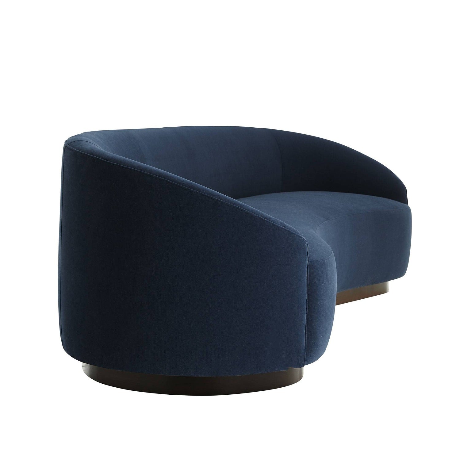 Arteriors Turner Indigo Velvet Sofa