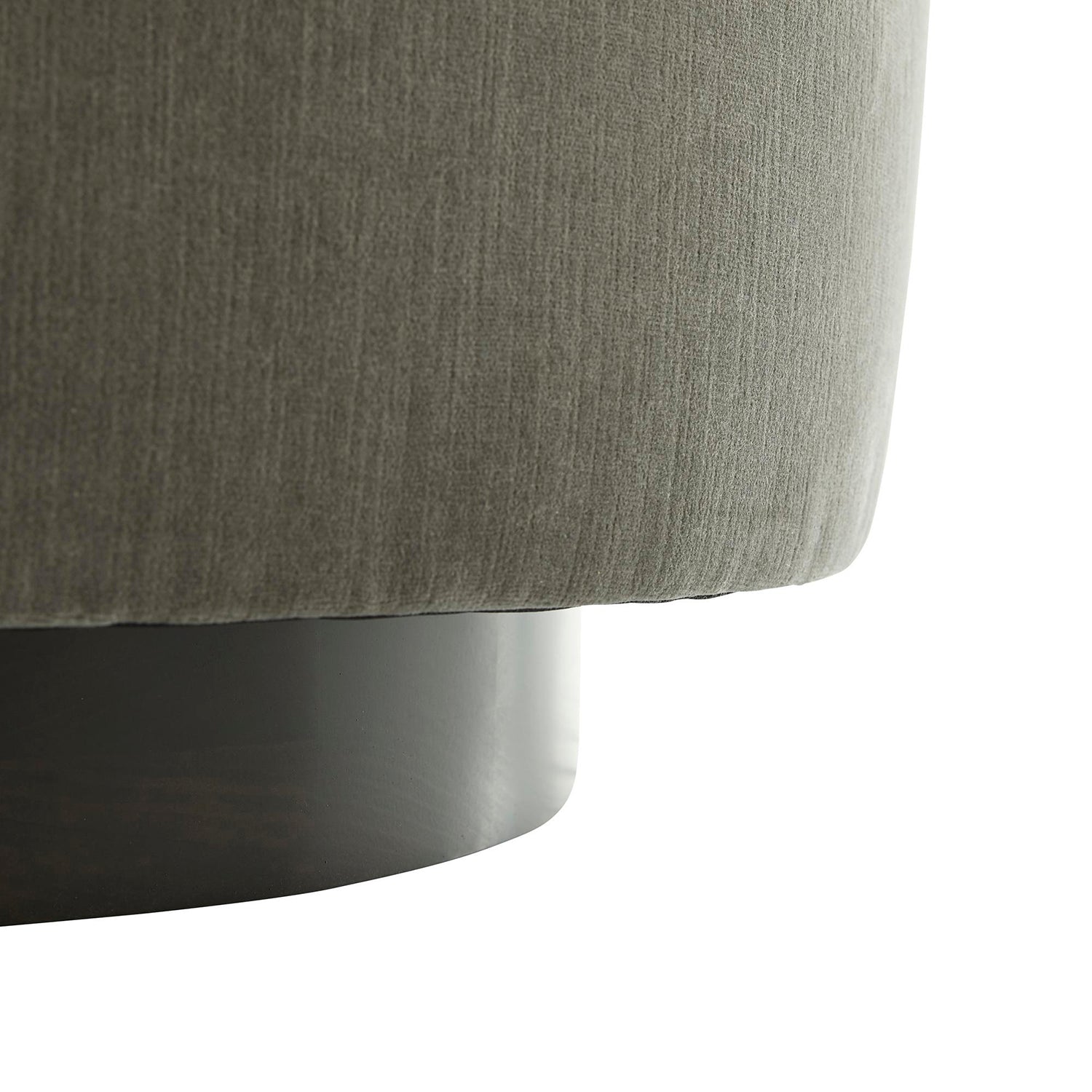 Arteriors Turner Sharkskin Velvet Gray Ash Sofa