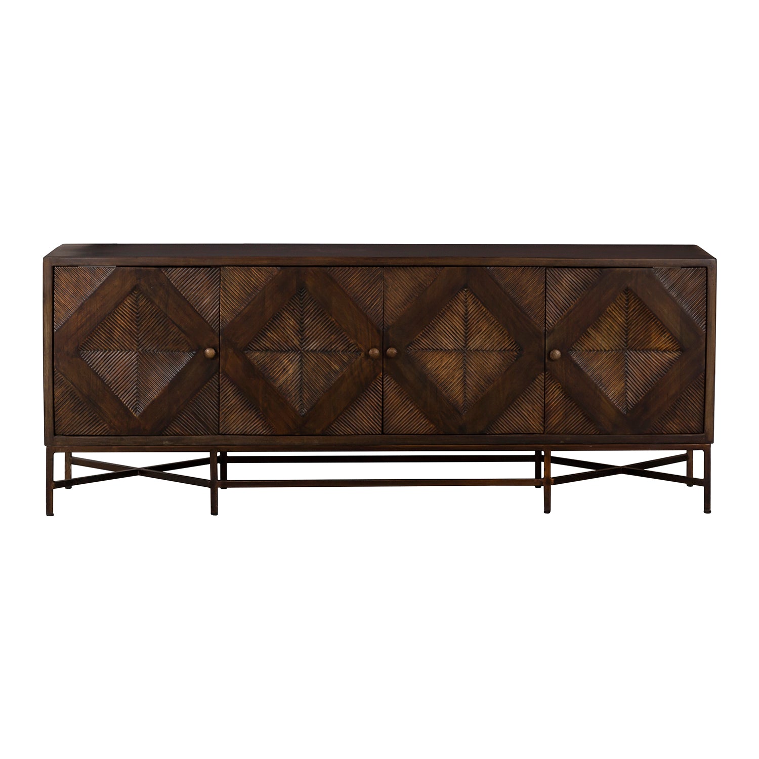 Fairfield Chair Sundries Palm Leaf Credenza