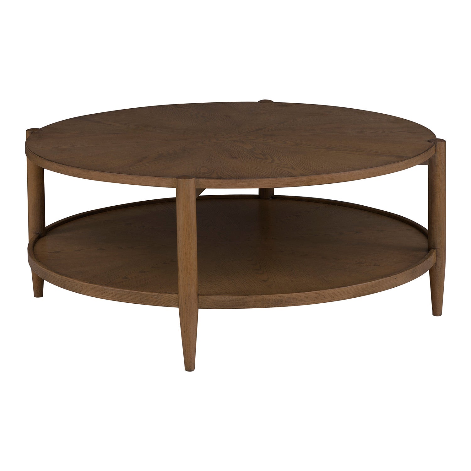 Fairfield Chair Maxwell Caramel Round Cocktail Table