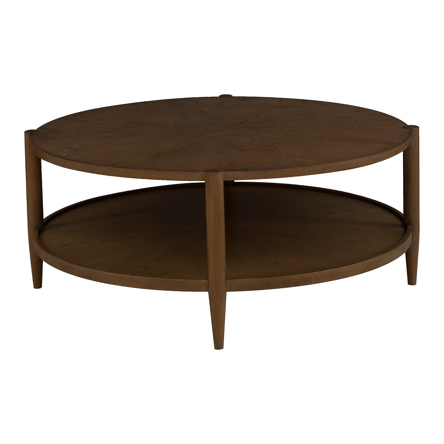 Fairfield Chair Maxwell Caramel Round Cocktail Table