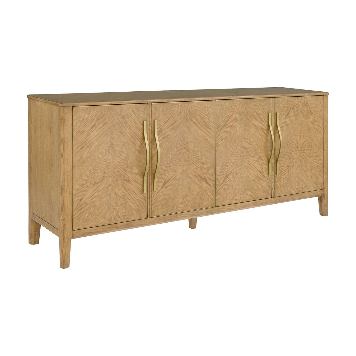 Fairfield Chair Maxwell Sunlit Oak Credenza