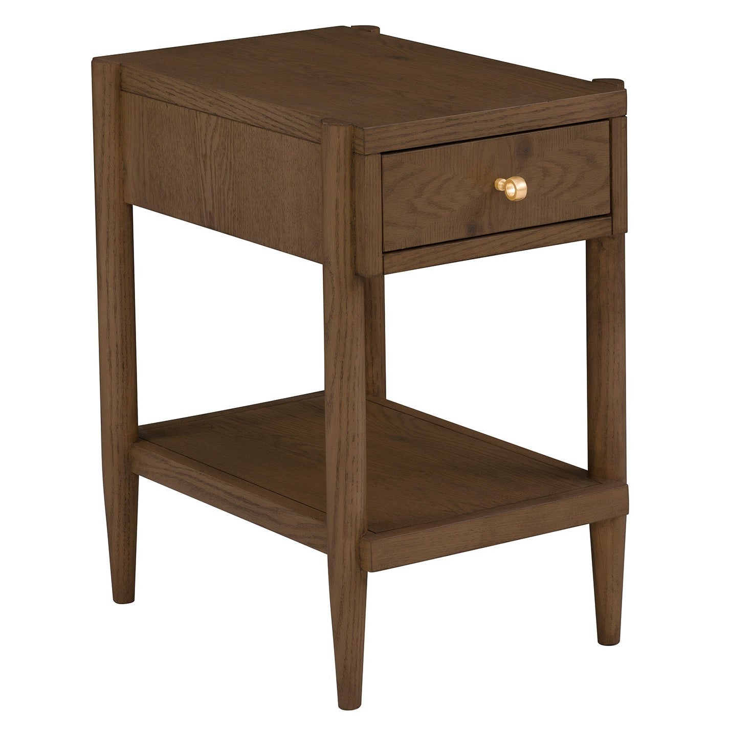 Fairfield Chair Maxwell Caramel One Drawer Rectangle Drink Table Set of 2