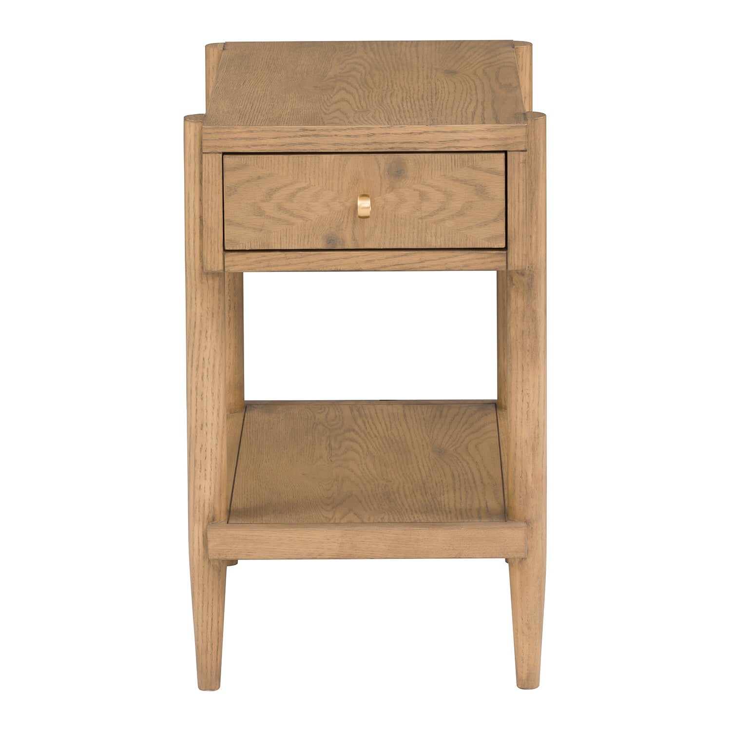 Fairfield Chair Maxwell Sunlit Oak One Drawer Rectangle Drink Table Set of 2