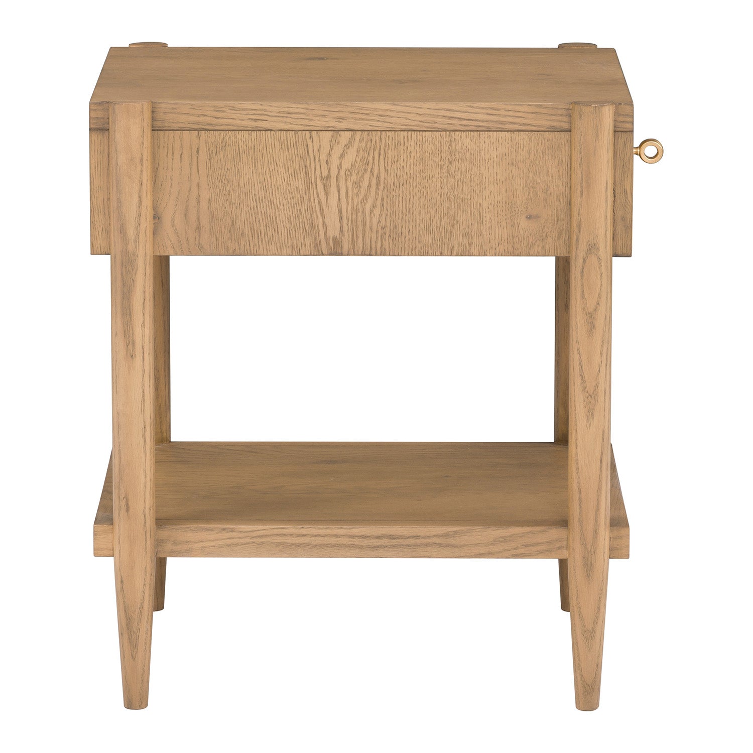 Fairfield Chair Maxwell Sunlit Oak One Drawer Rectangle Drink Table Set of 2