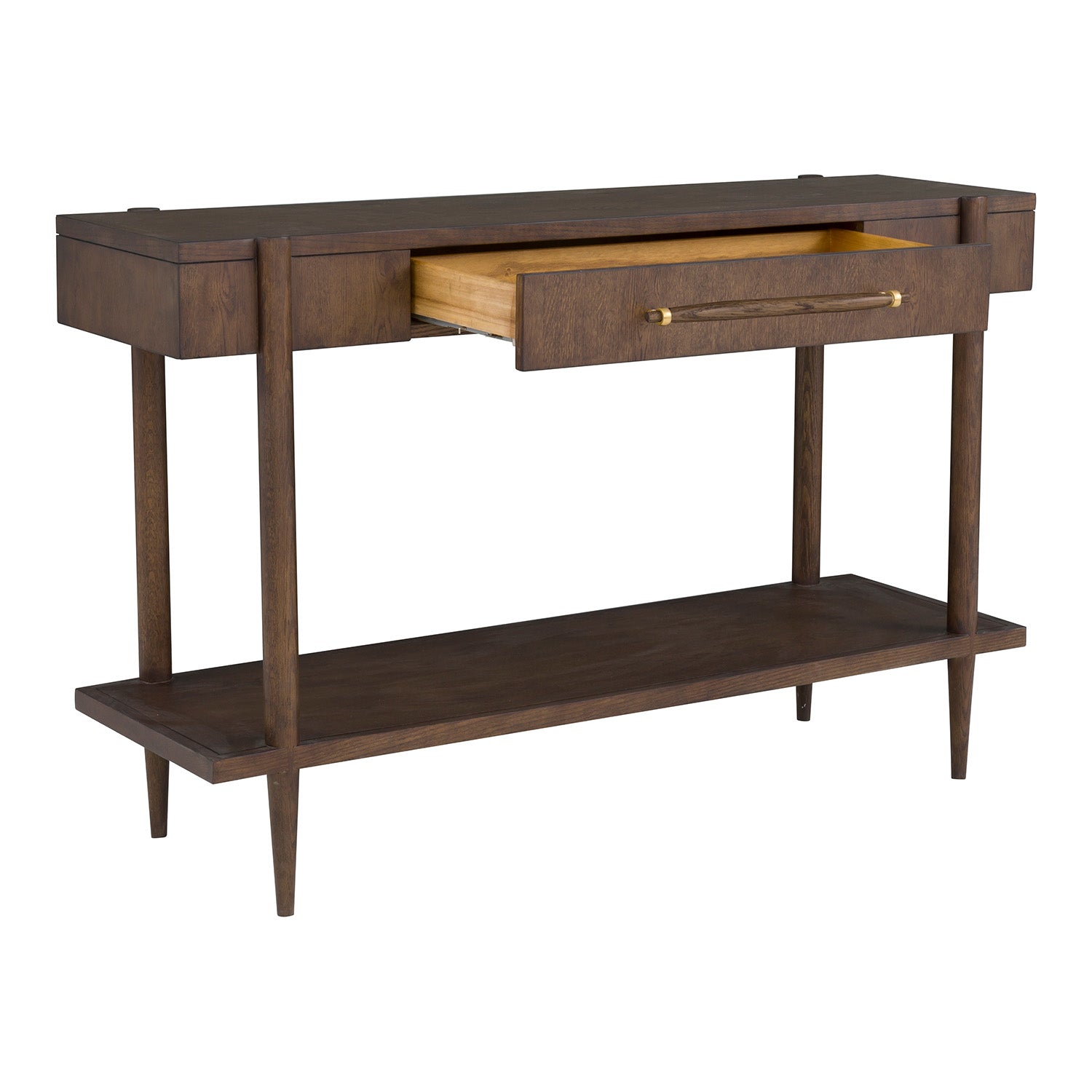 Fairfield Chair Maxwell Caramel One Drawer Console Table