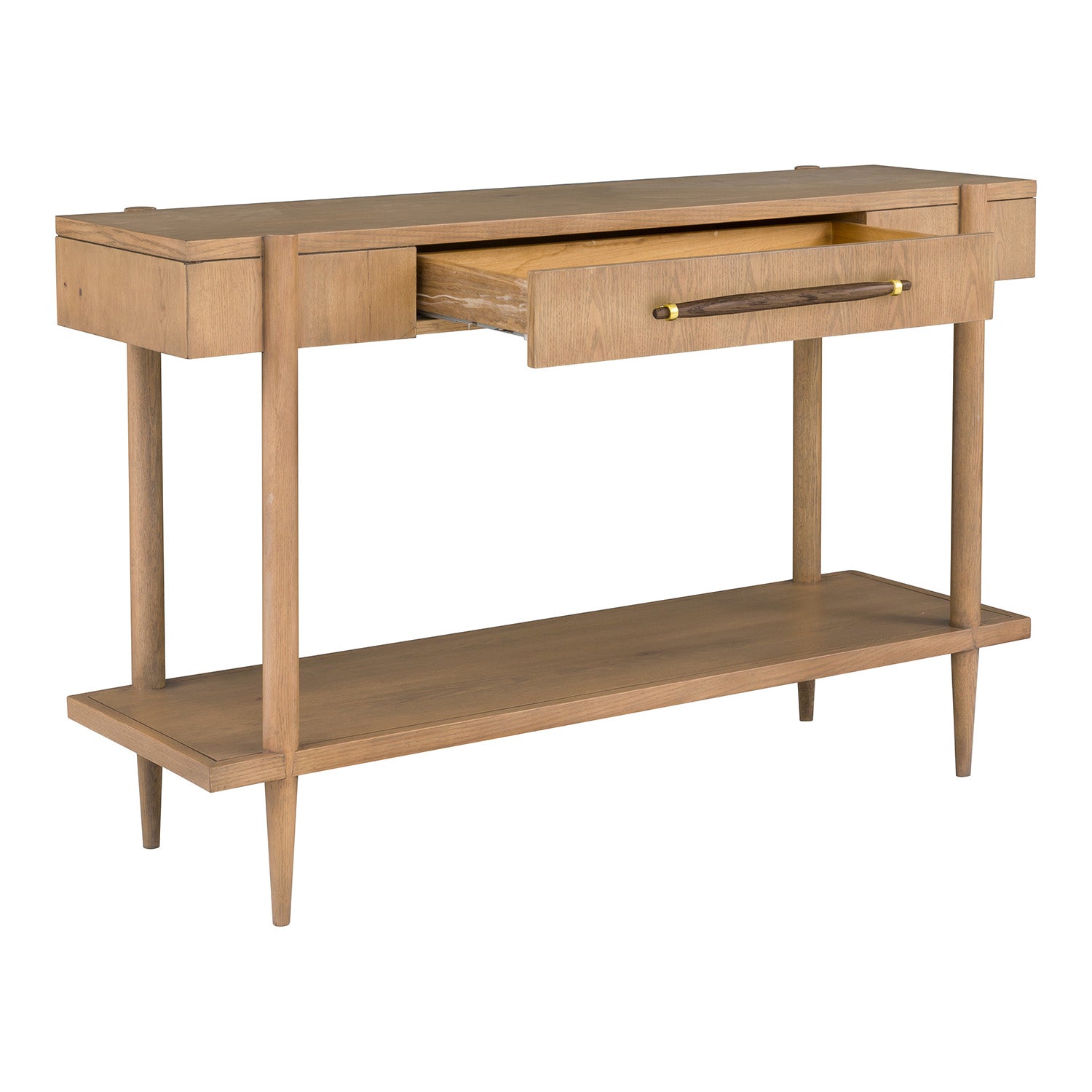 Fairfield Chair Maxwell Sunlit Oak One Drawer Console Table