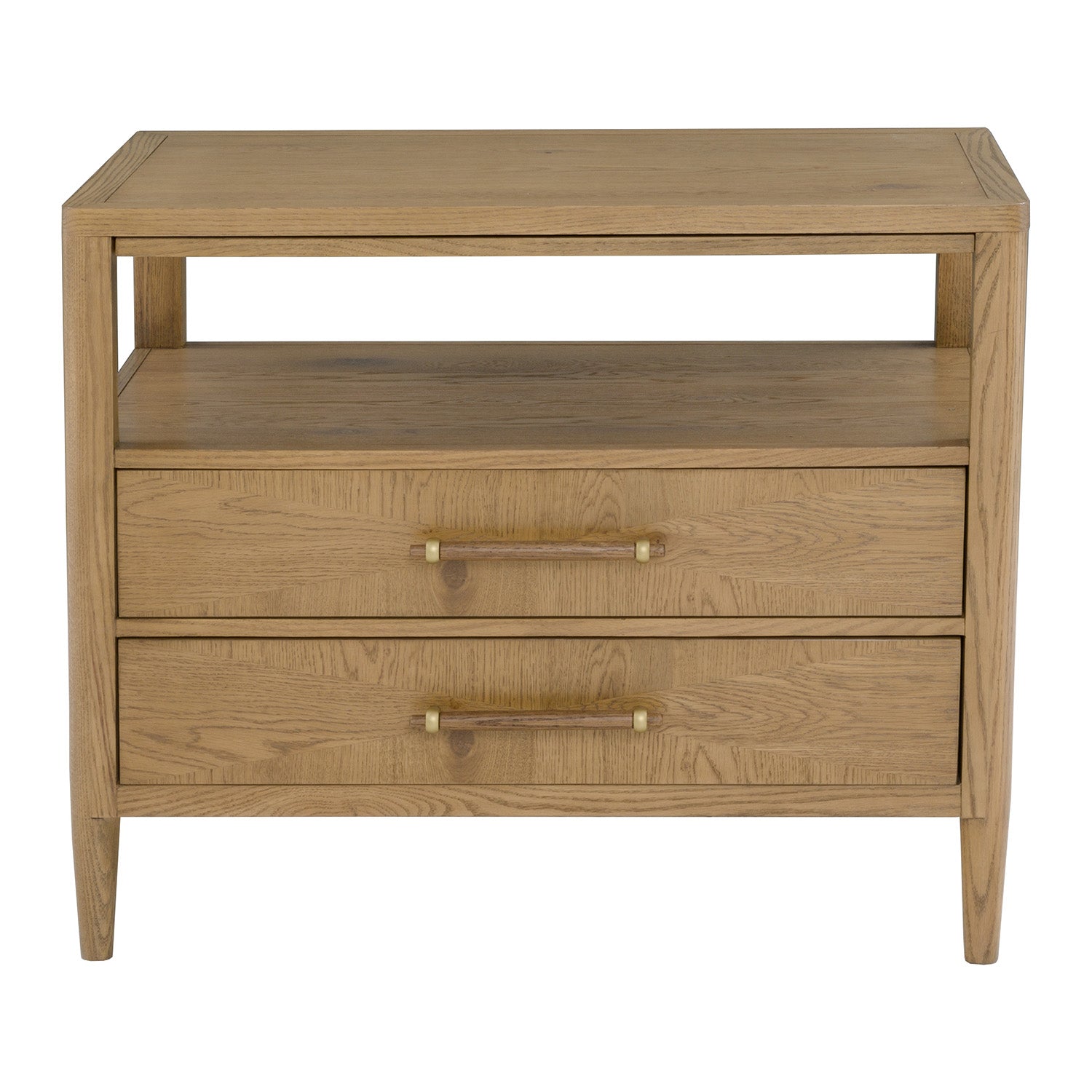 Fairfield Chair Maxwell Sunlit Oak 2-Drawer Nightstand
