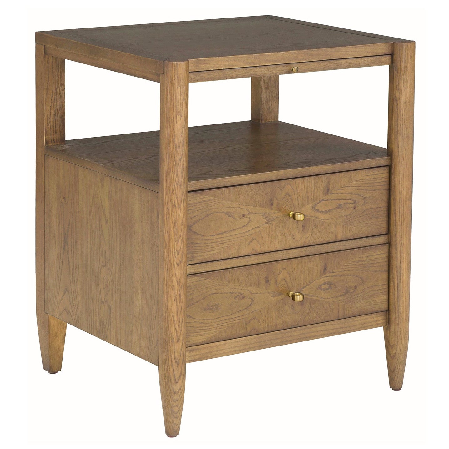 Fairfield Chair Maxwell Sunlit Oak Petite Nightstand Set of 2