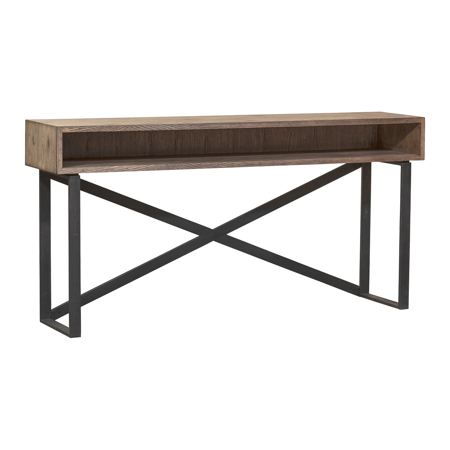 Fairfield Chair Arcadian Open Storage Console Table