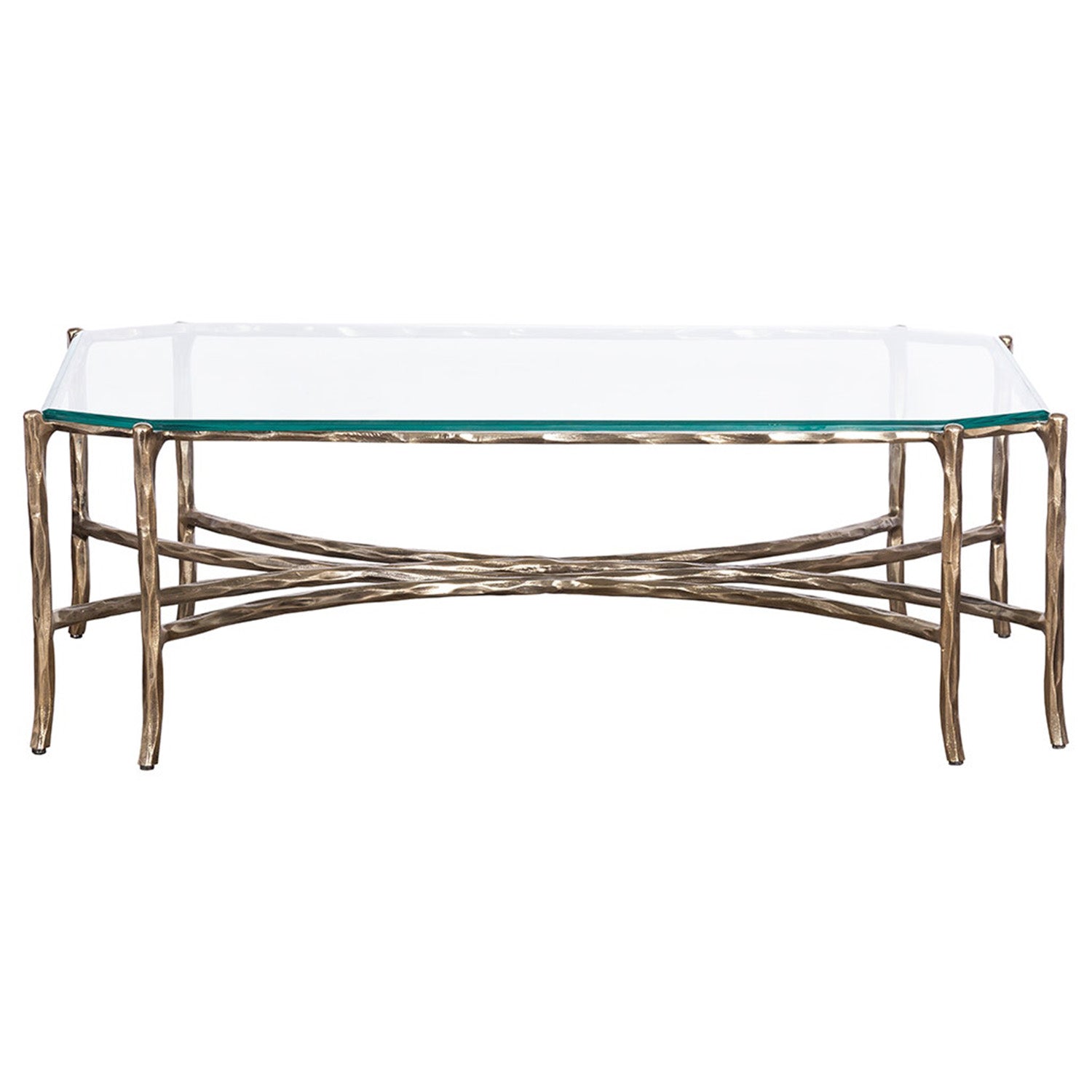 Fairfield Chair Monier Glass Cocktail Table