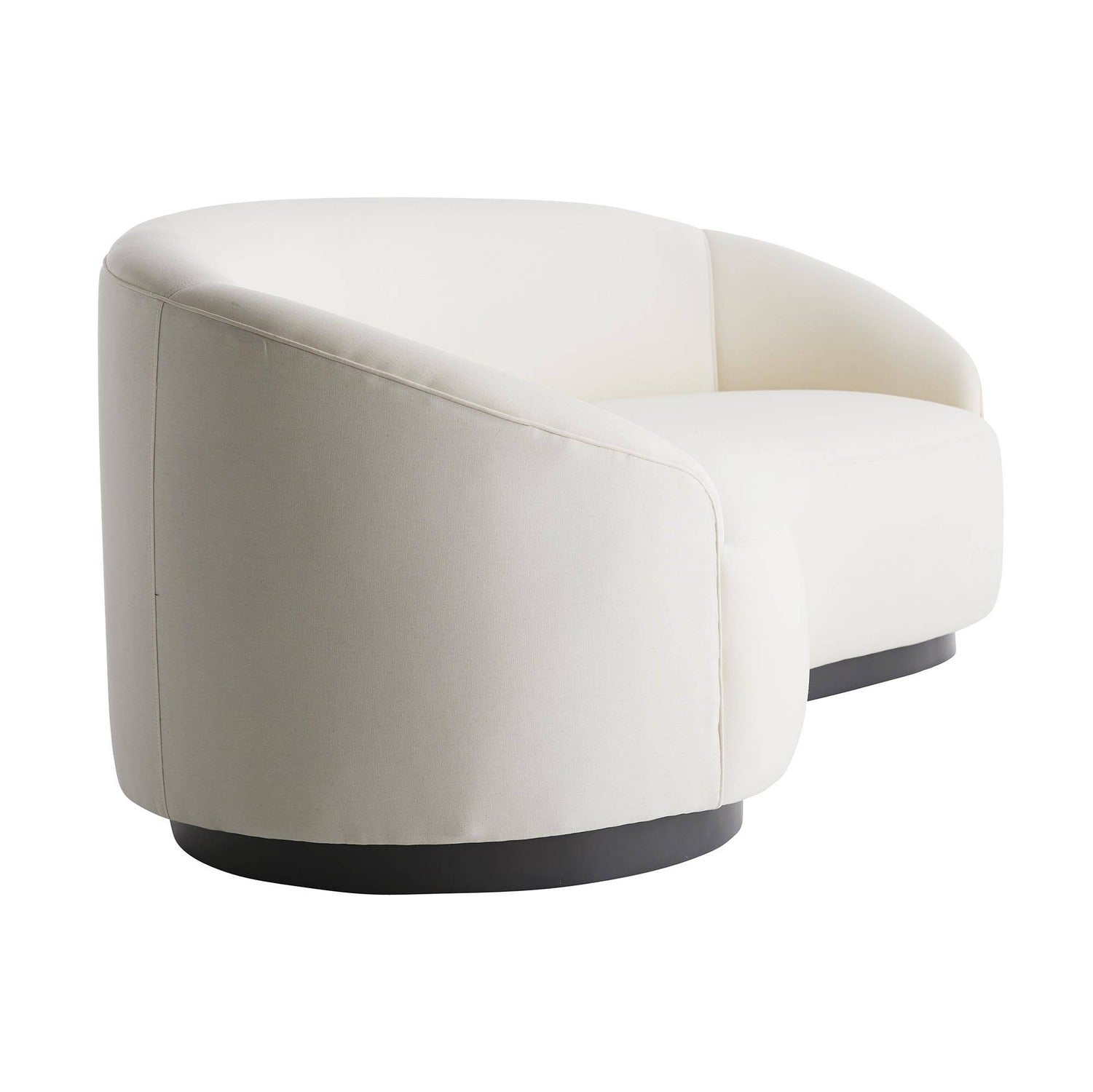 Arteriors Turner Muslin Gray Ash Small Sofa