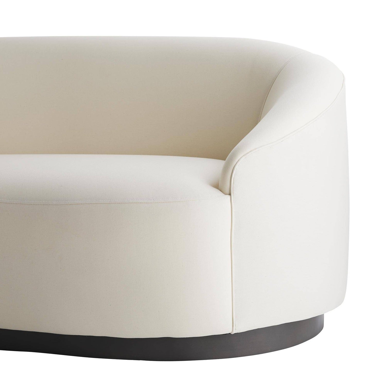 Arteriors Turner Muslin Gray Ash Small Sofa